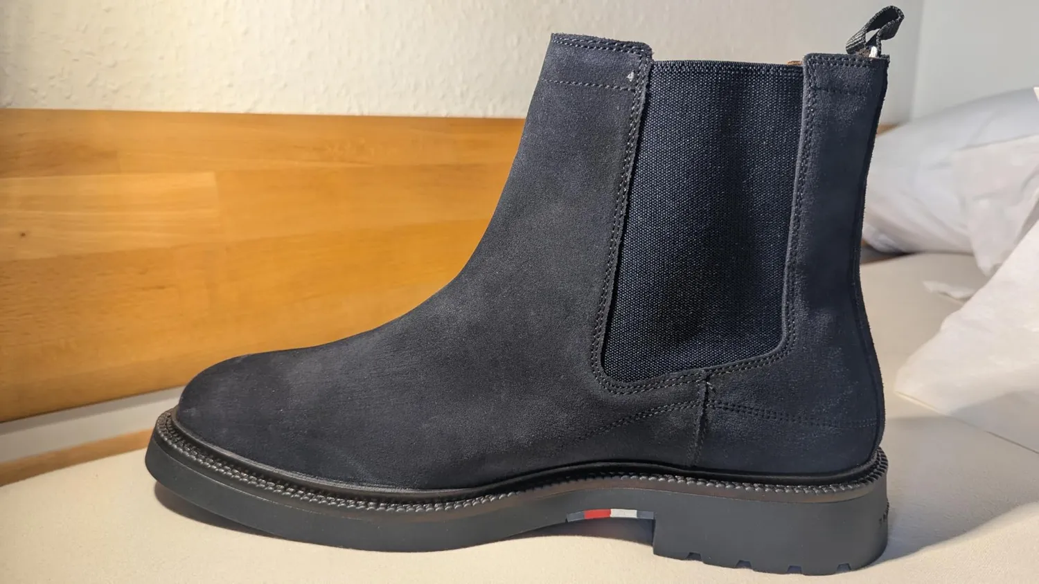 Tommy Hilfiger Corporate Chelsea FM0FM05952 stivali 40 cocoa