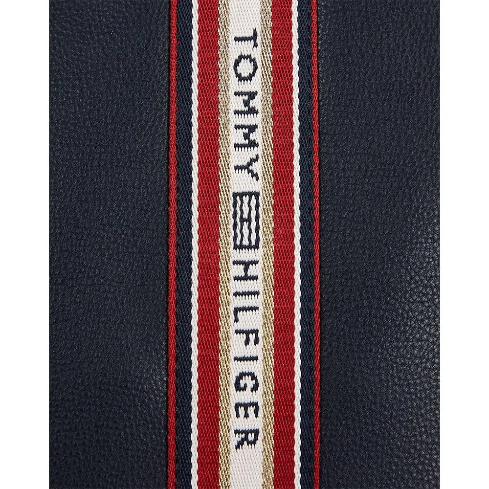 Tommy Hilfiger Tommy Life tote bag donna shopper zip pelle