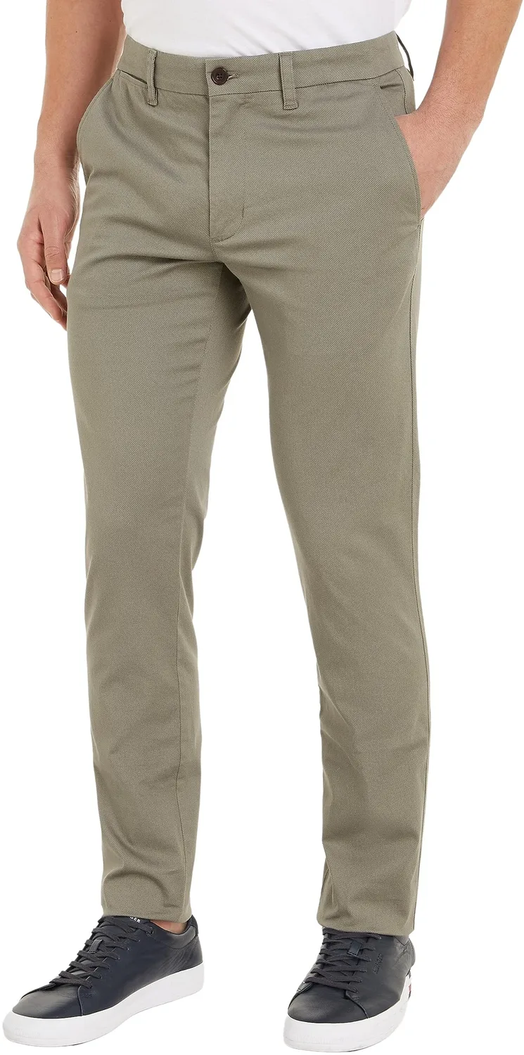 Tommy Hilfiger Bleecker Chino Pantaloni Uomo Grigio