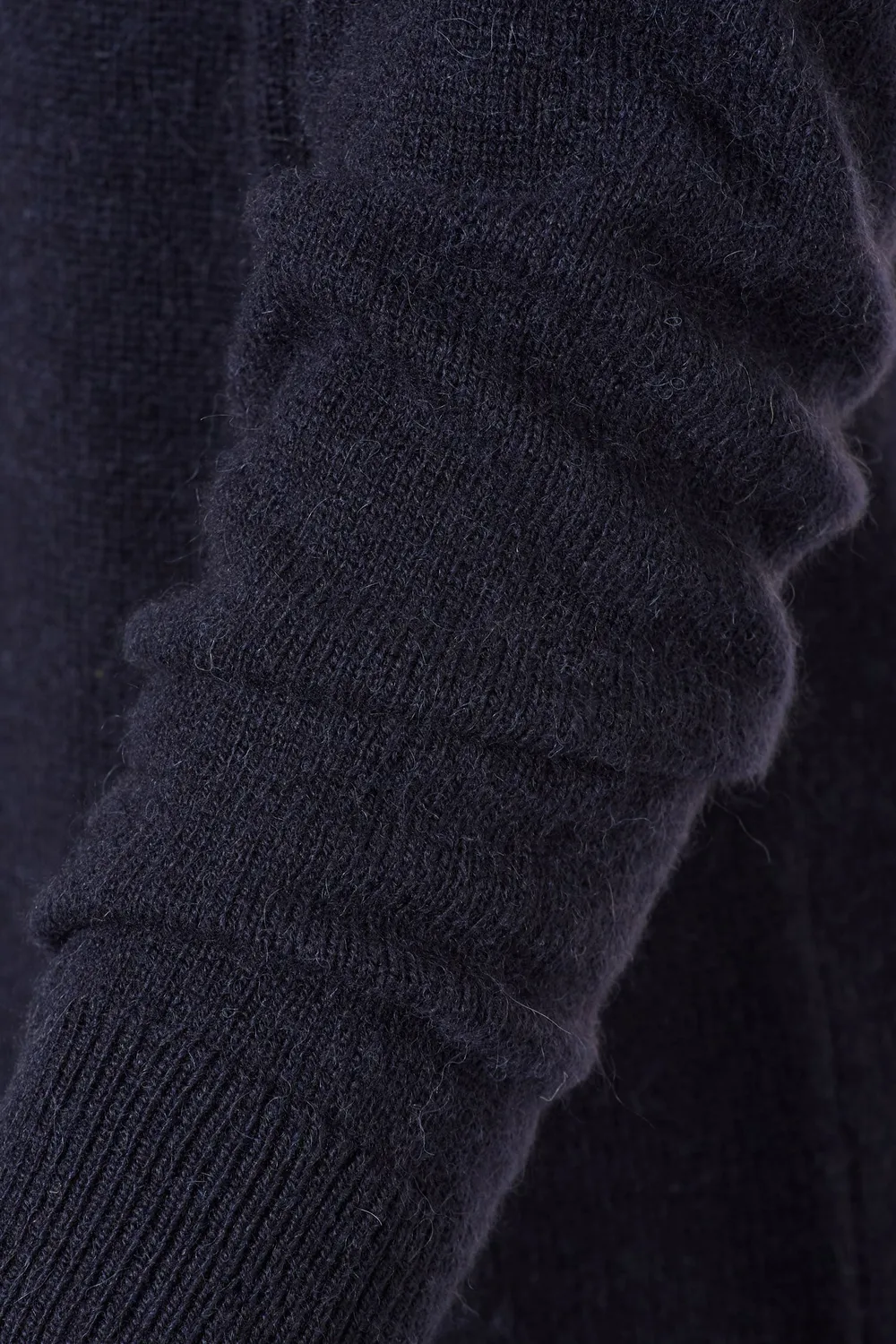 Massimo Alba Ares maglia uomo blu cashmere alpaca