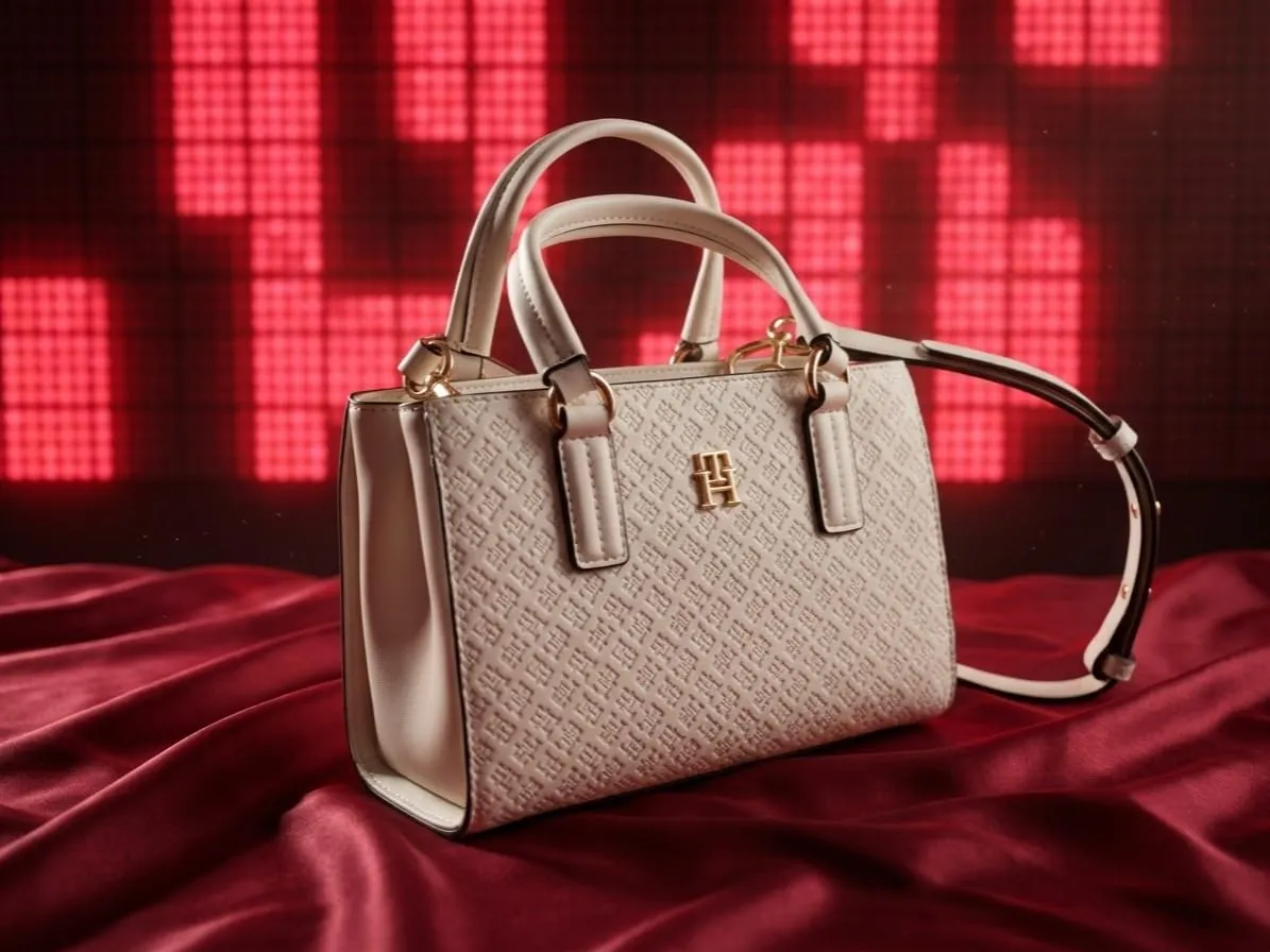 Tommy Hilfiger Daily Mini Tote borsa donna beige