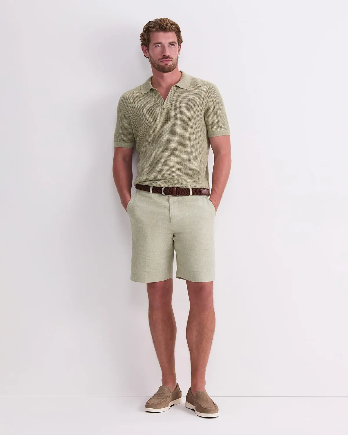 Sportscraft Arlo Knit polo uomo cotone traforato