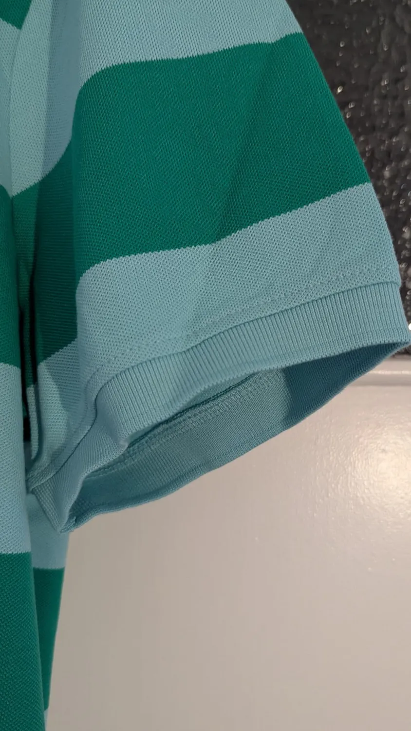 Tommy Hilfiger Block Stripe MW0MW39045 polo uomo L a righe