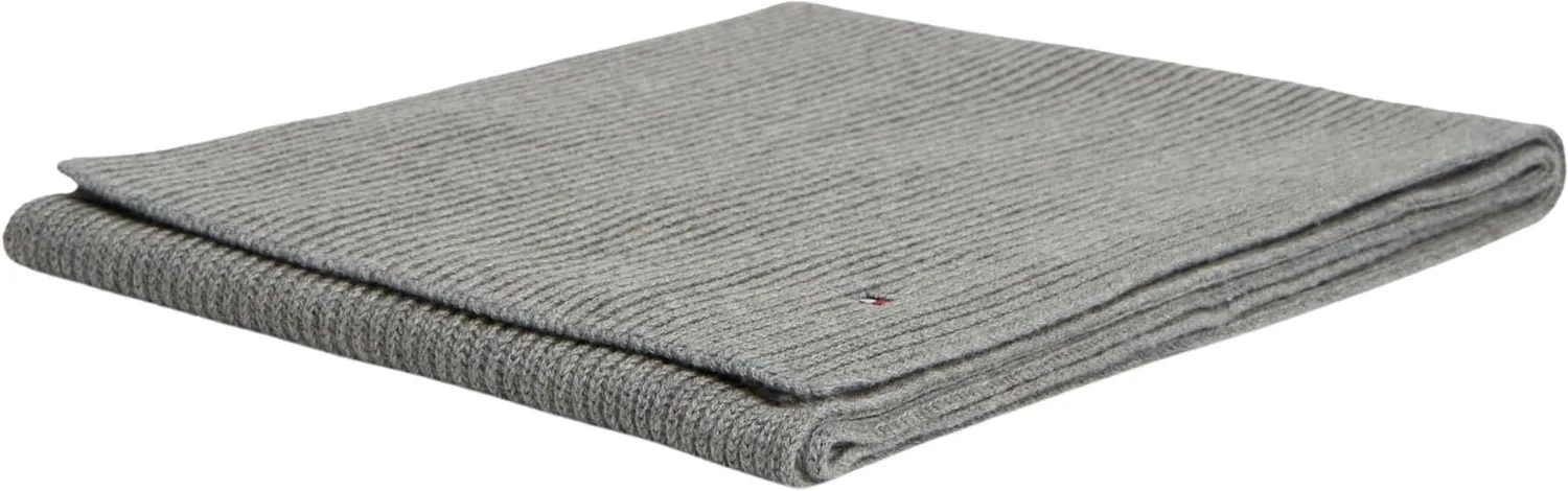Tommy Hilfiger AM0AM12847 sciarpa cotone pima grigia