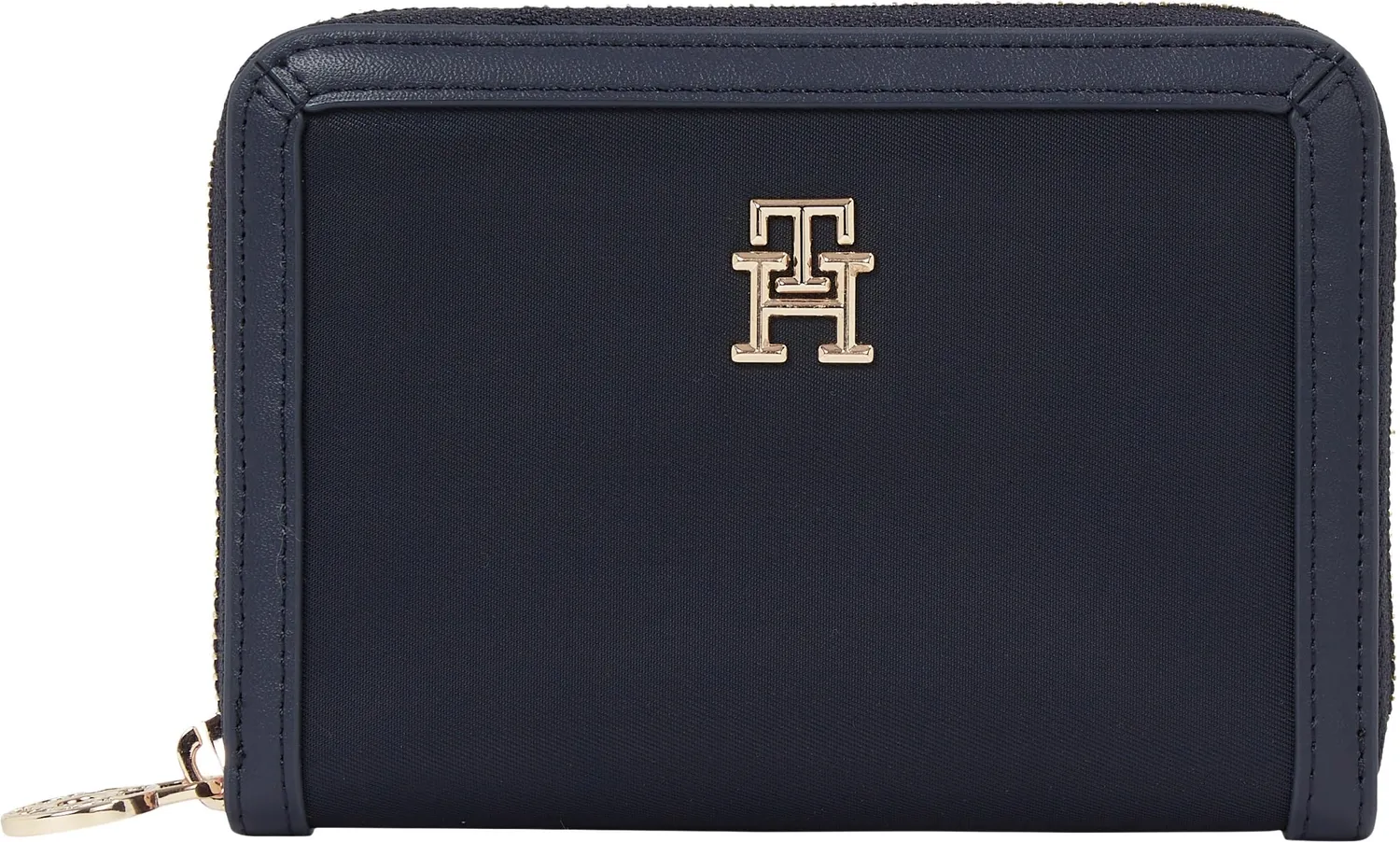 Tommy Hilfiger Essential portafoglio donna nero piccolo