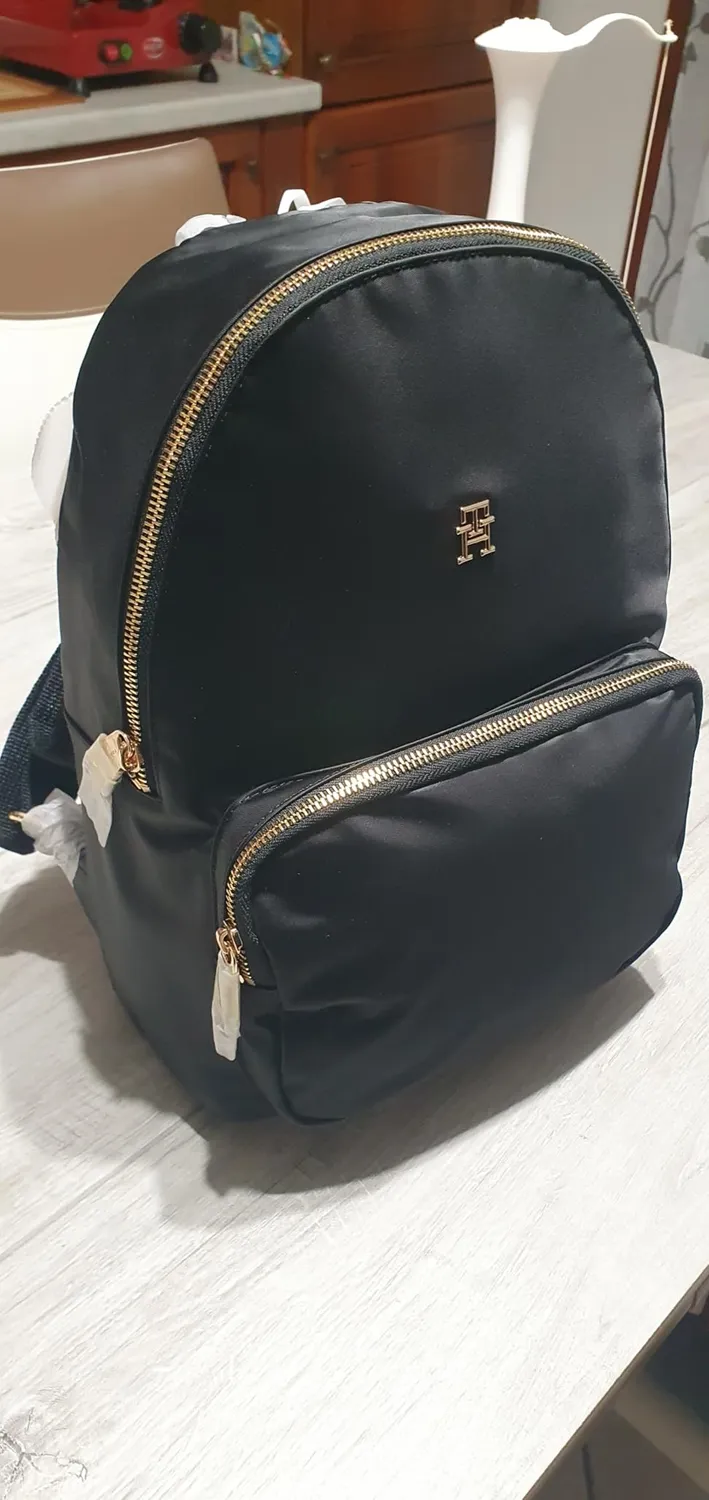 Tommy Hilfiger Poppy zaino donna medio nero 10l