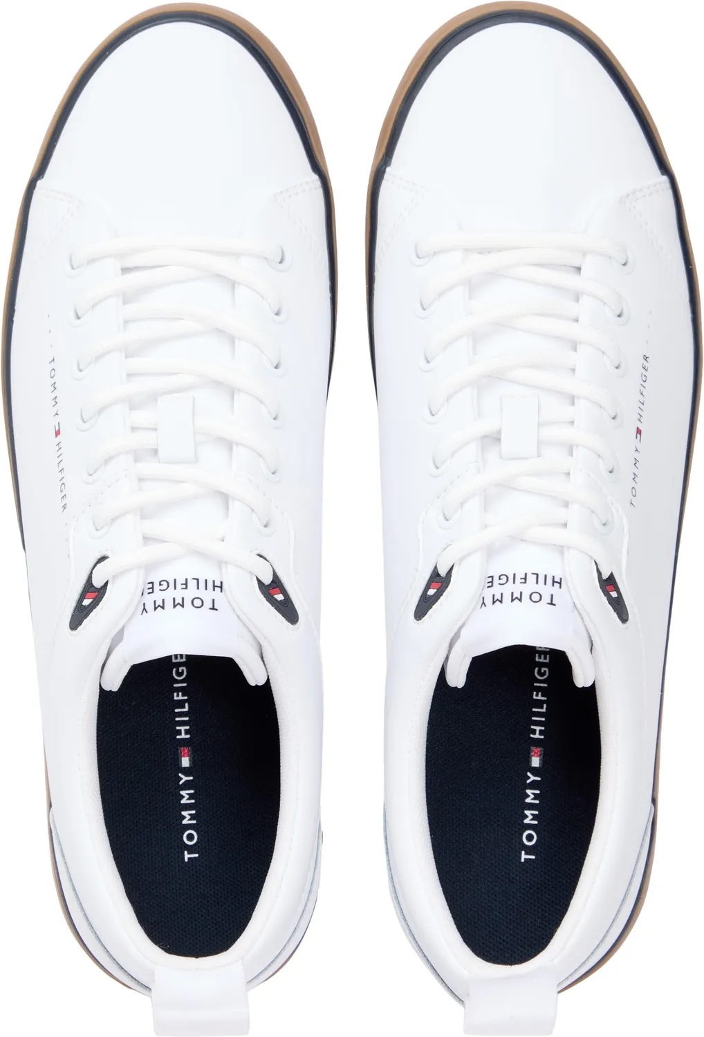 Tommy Hilfiger Harlem Core FM0FM05702 sneakers uomo 42 marrone pelle