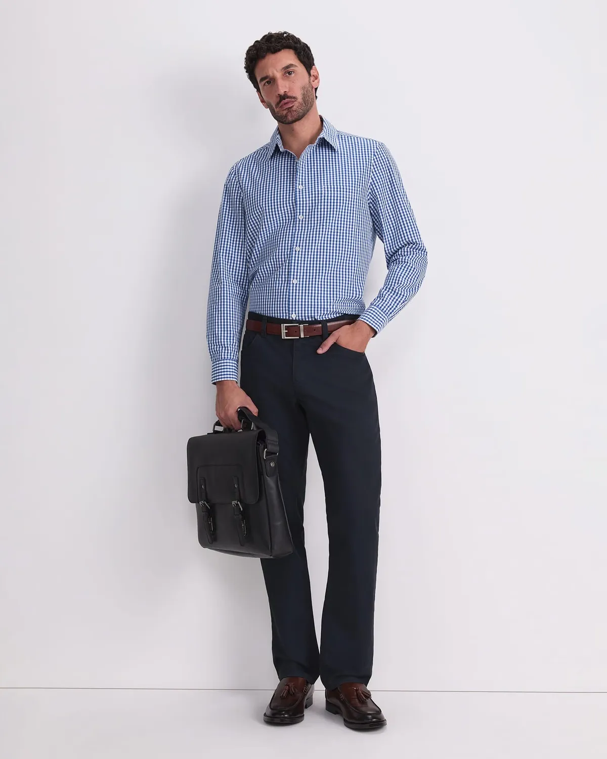 Sportscraft Thomas Camicia uomo quadri manica lunga