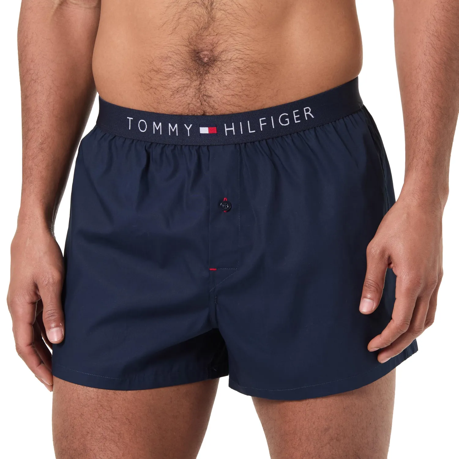 Tommy Hilfiger Boxer Uomo Cotone XL Navy Blazer Elastico Logo