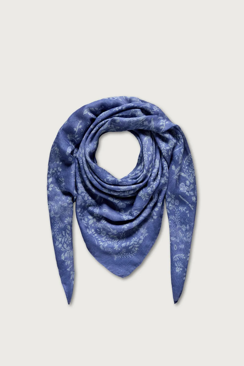 Massimo Alba Stole stola cashmere royal violet