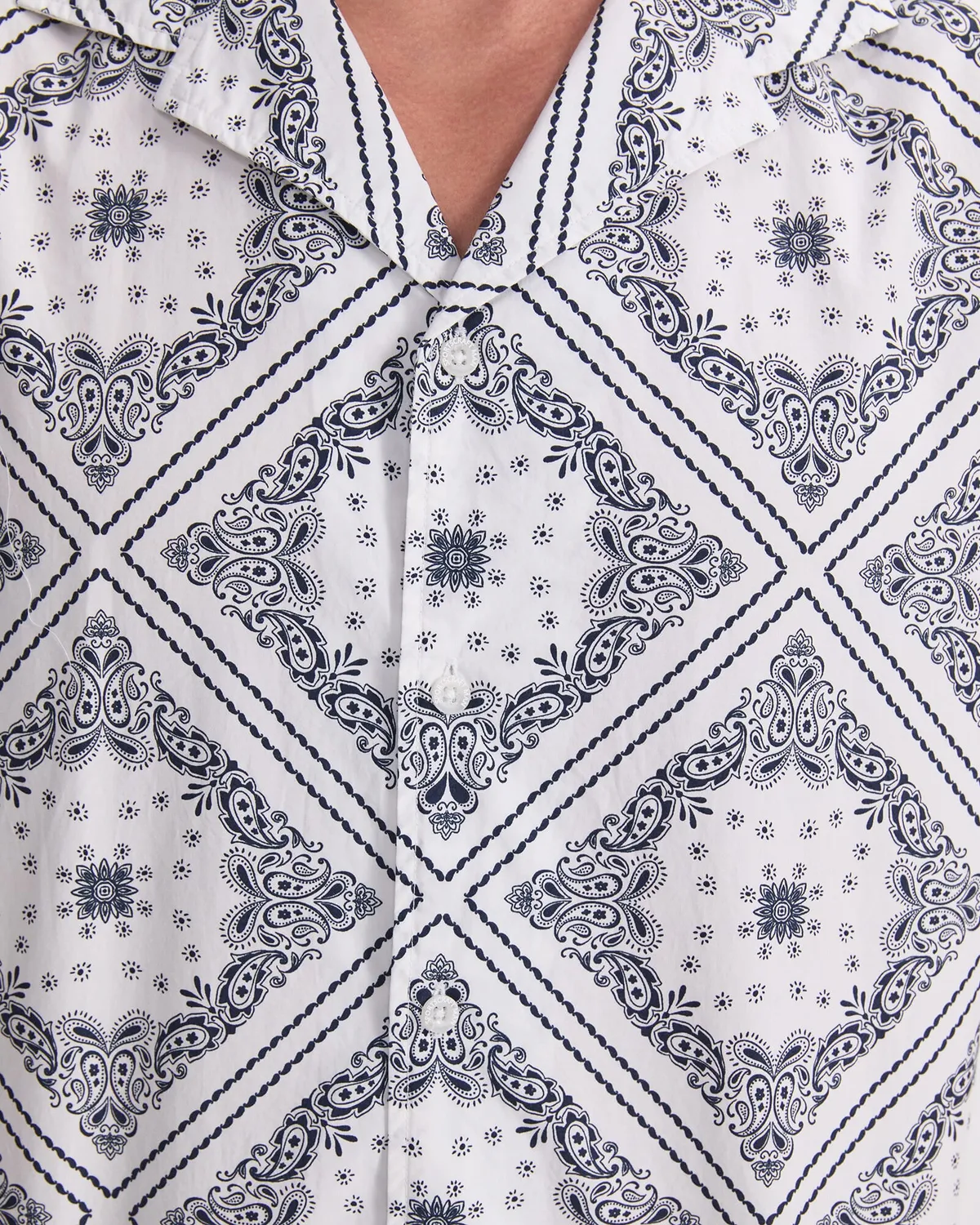Sportscraft Bandana Resort camicia cotone stampa bandana