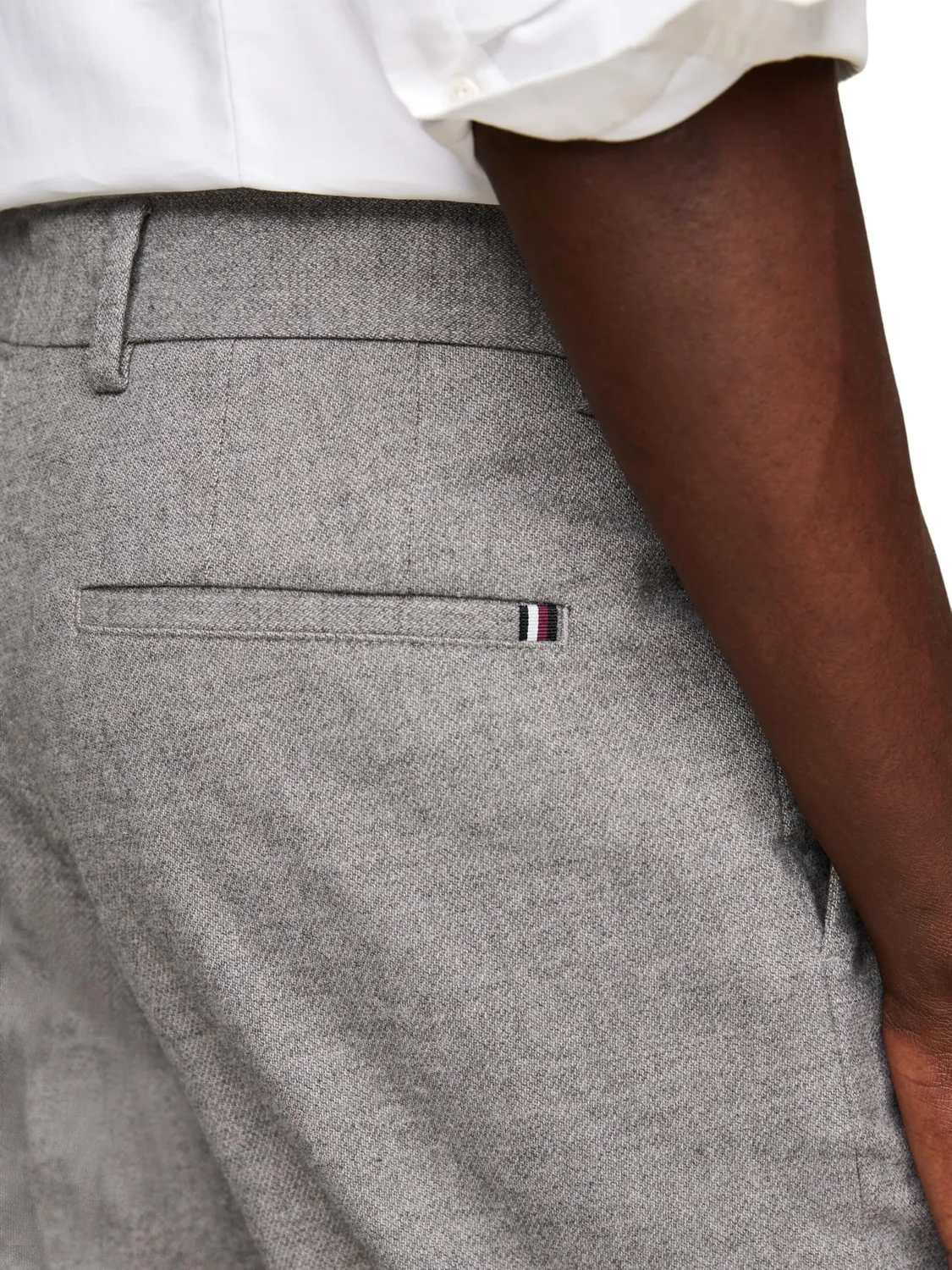 Tommy Hilfiger pantaloni uomo tessuto elegante