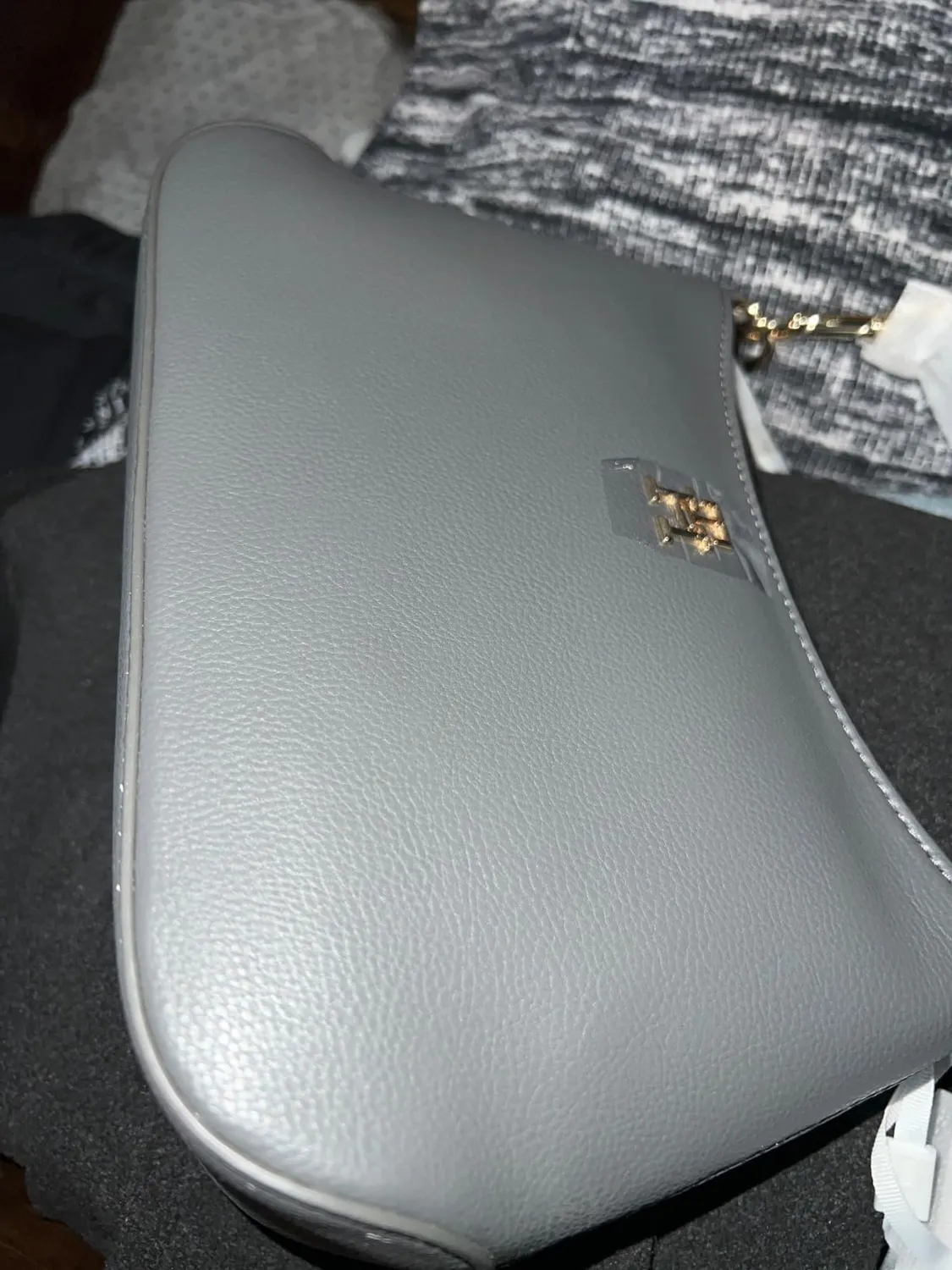 Tommy Hilfiger Staple Crossover Media borsa tracolla donna nera