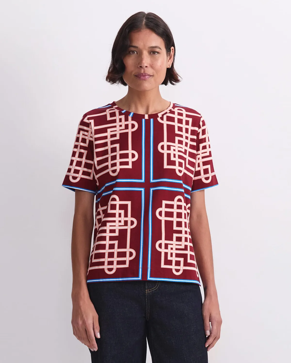 Sportscraft Rhodes Mercerised Tee maglietta cotone elasticizzato