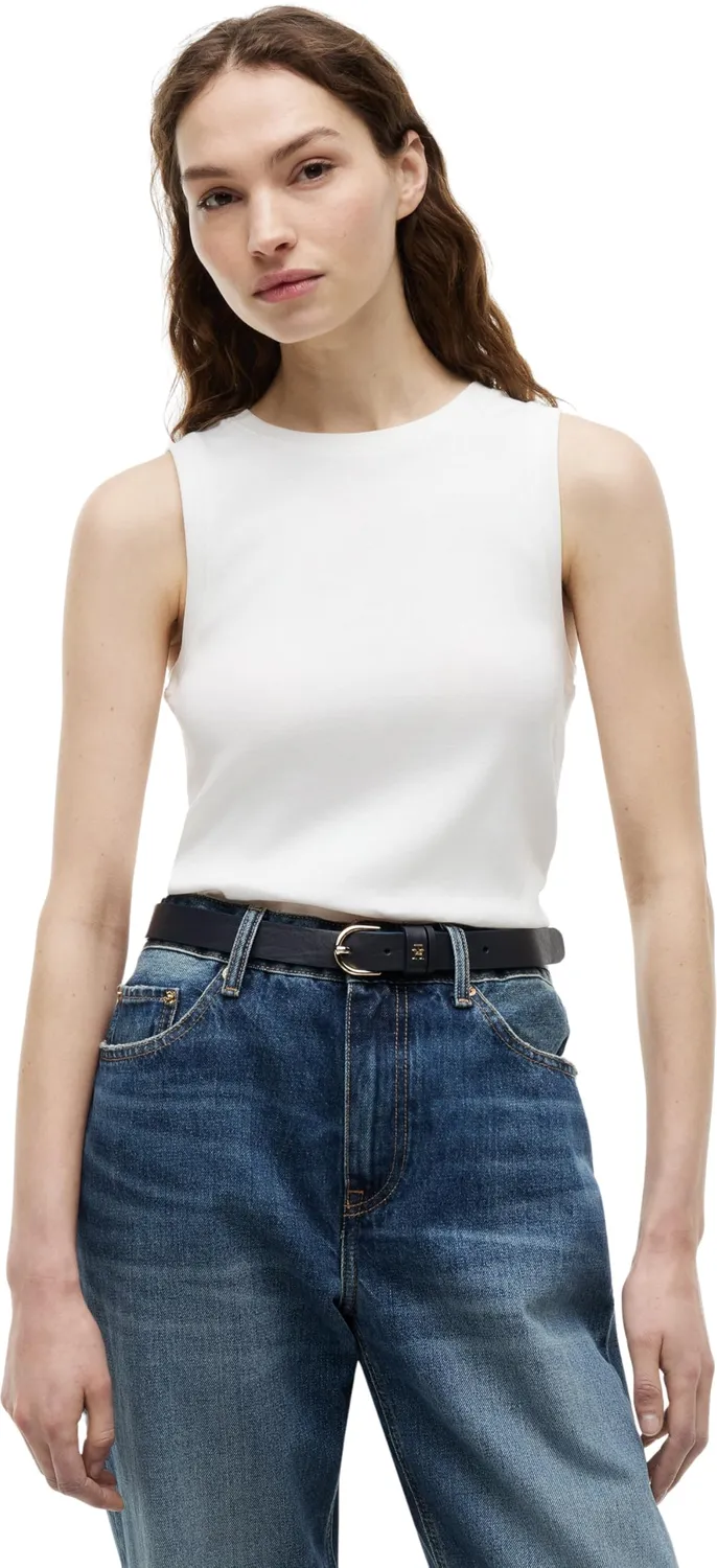 Tommy Hilfiger Multistripe Tank Top WW0WW50025 canotta donna blu