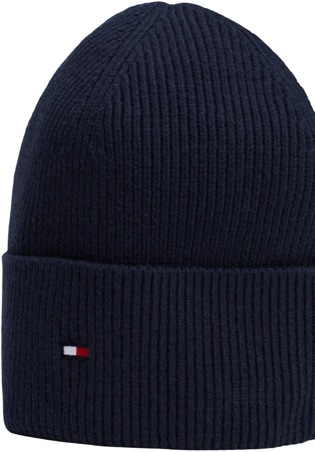 Tommy Hilfiger Essential Flag Beanie Berretto Blu