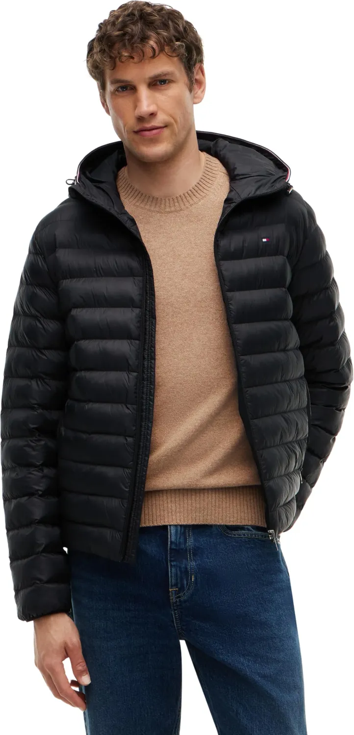 Tommy Hilfiger Packable MW0MW43464 giacca uomo con cappuccio