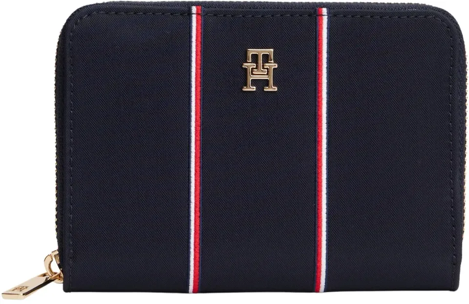 Tommy Hilfiger Icon Med Nylon Corp borsa blu con zip