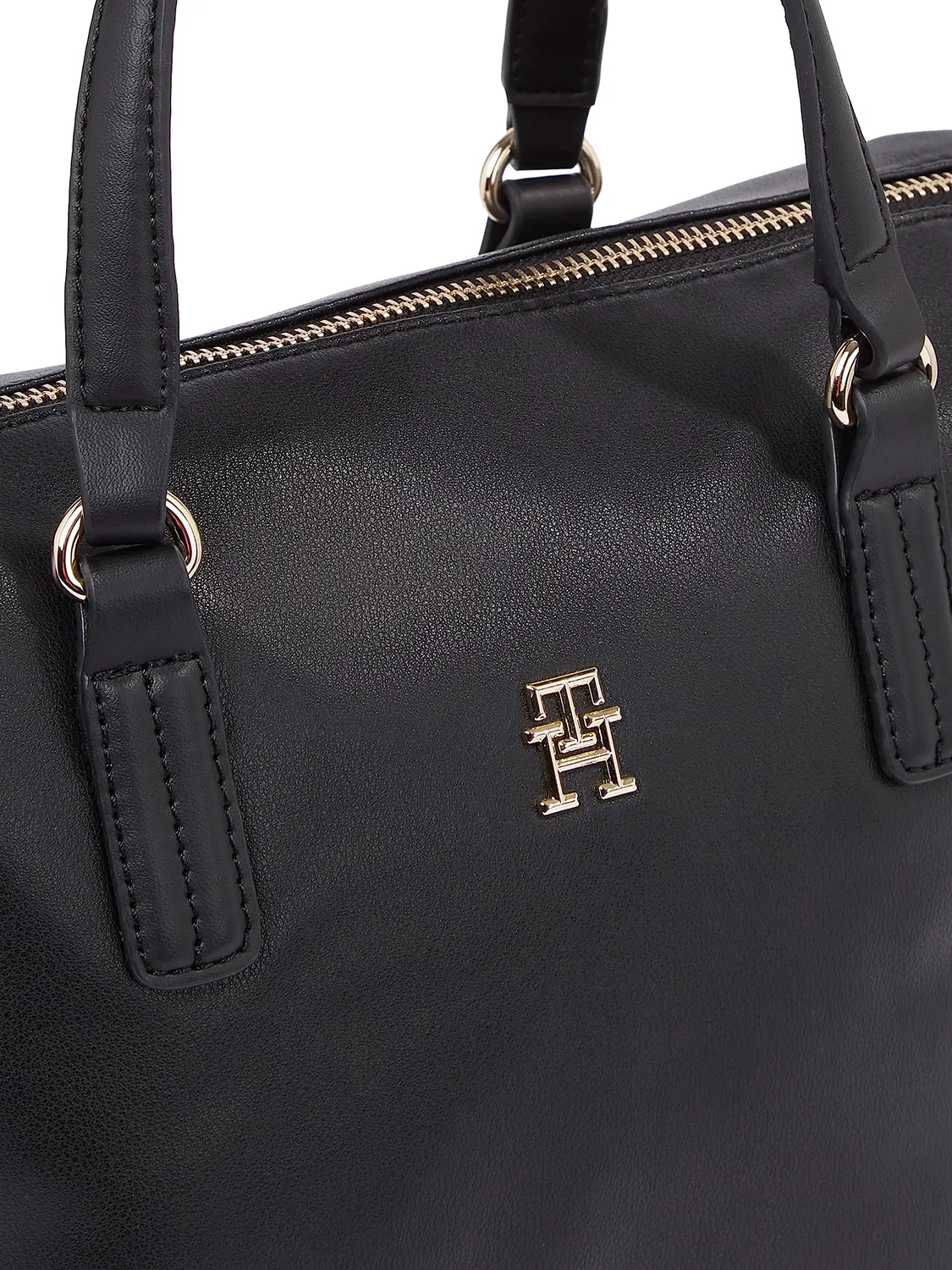 Tommy Hilfiger Poppy tote piccola donna nera tracolla