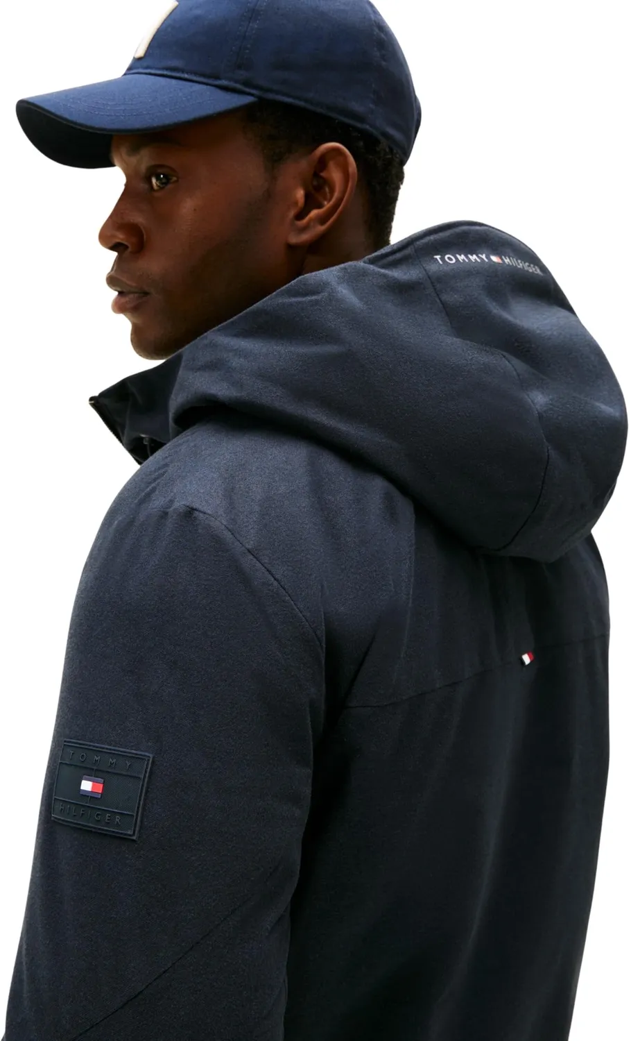 Tommy Hilfiger Tech Hooded MW0MW42823 piumino nero