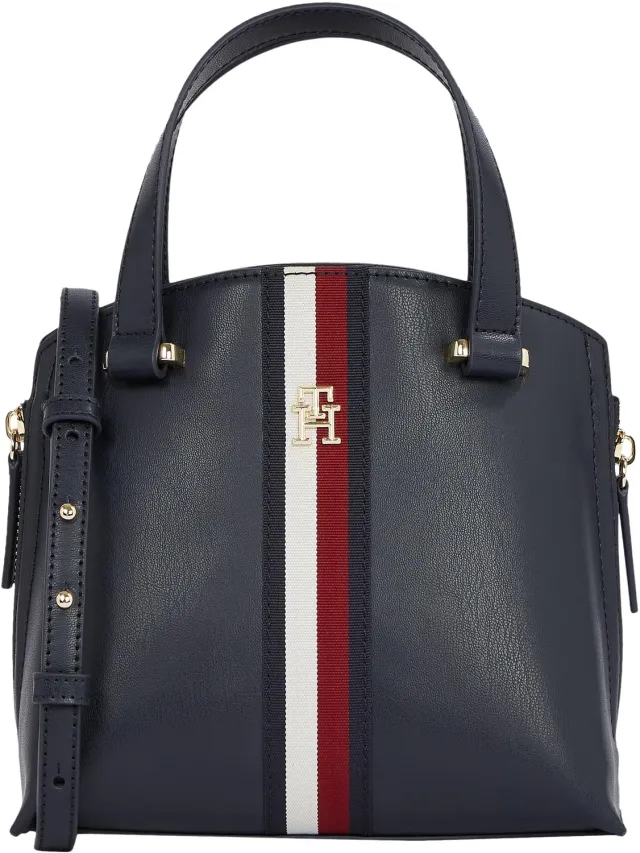 Tommy Hilfiger Modern Mini borsa tote blu Space Blue