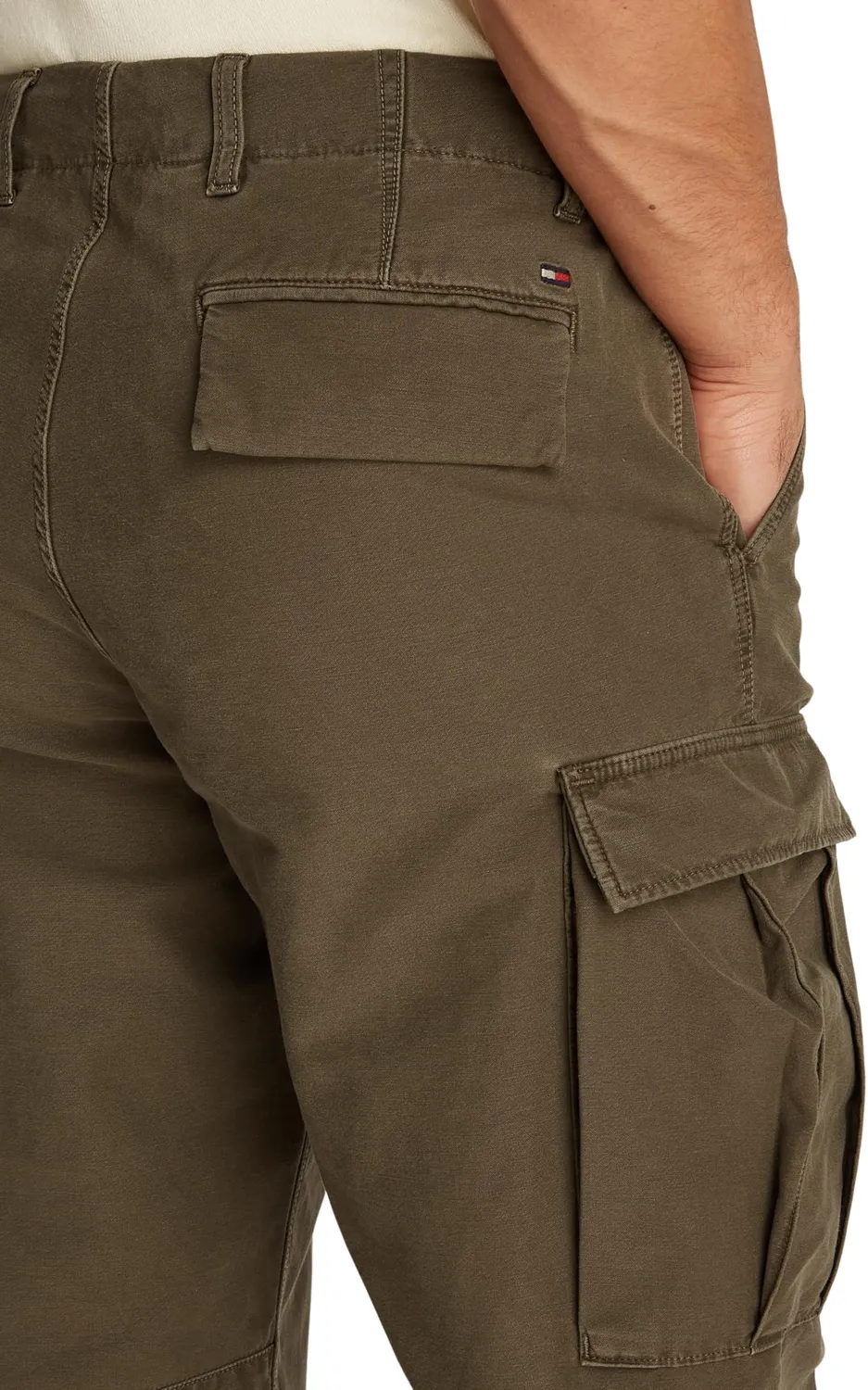 Tommy Hilfiger Satin Backed cargo uomo relaxed 34W/32L