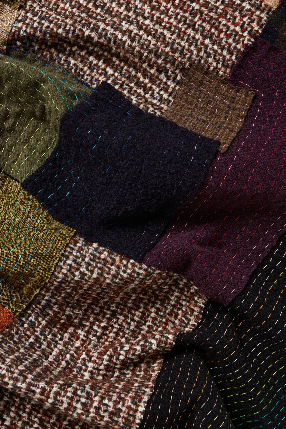 Massimo Alba Plaid II/2 plaid patchwork 140x140