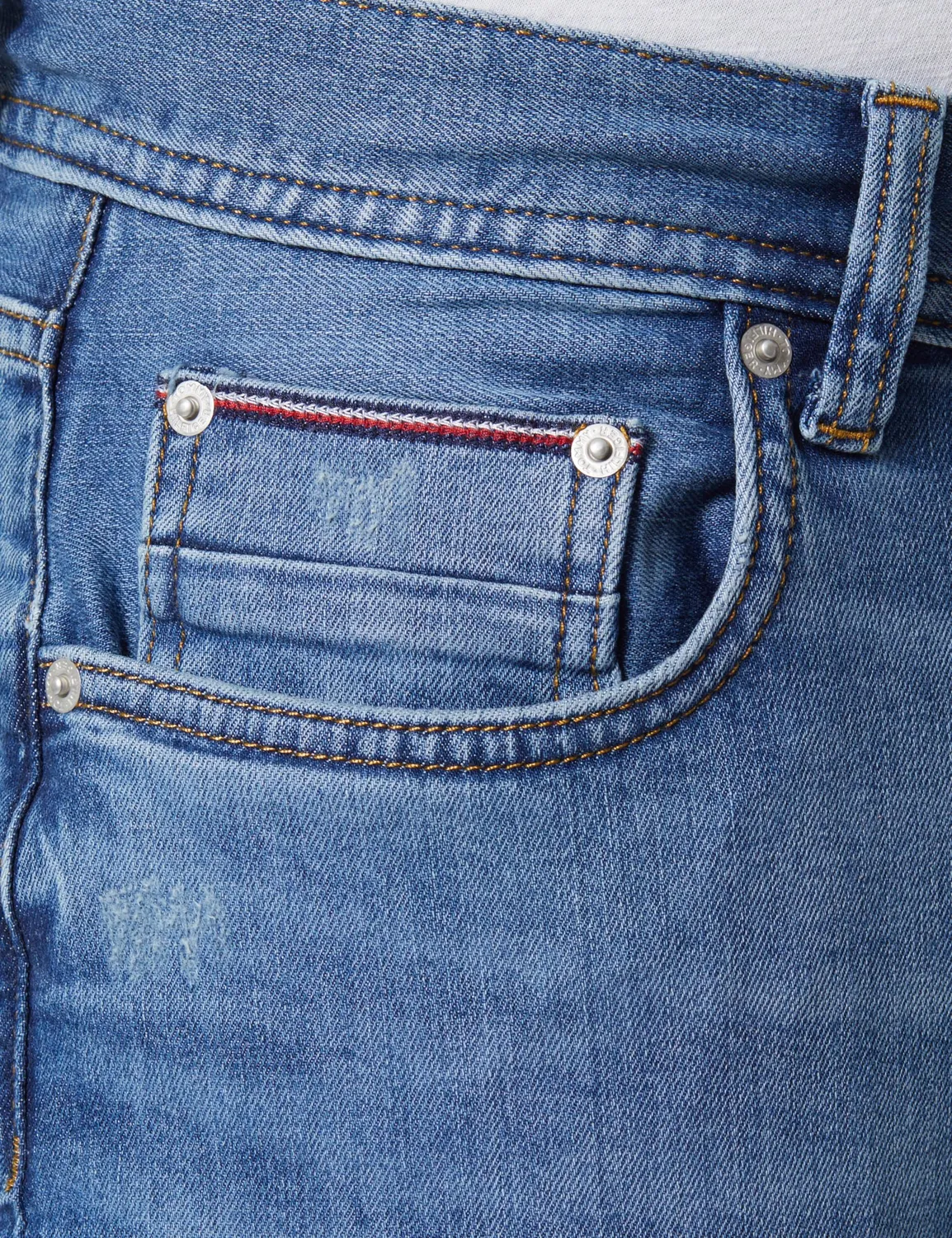 Tommy Hilfiger Denton jeans uomo straight 30W/34L elasticizzato