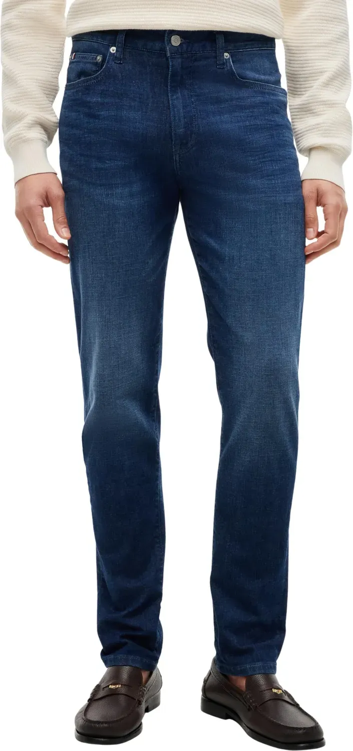 Tommy Hilfiger Bleeker Slim jeans uomo 34W/34L lavaggio scuro