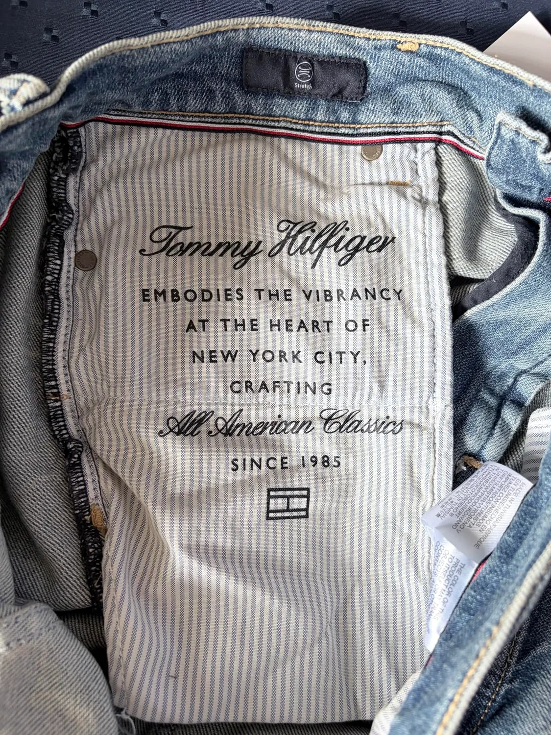 Tommy Hilfiger Denton MW0MW42318 jeans uomo 36W/32L slim