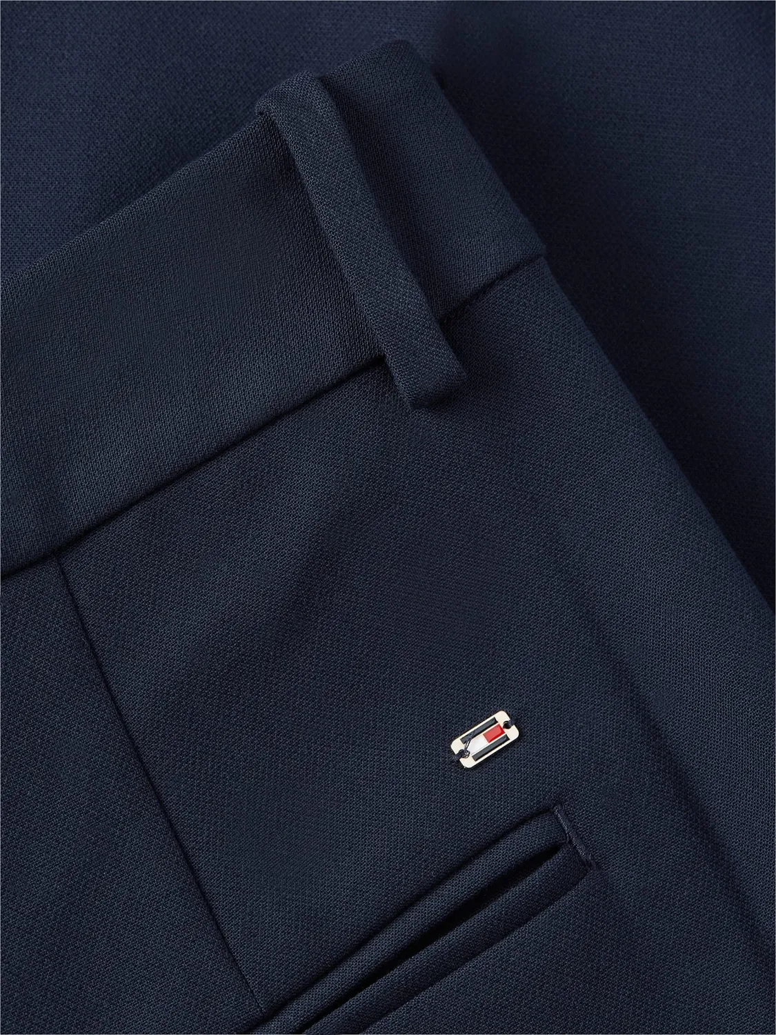Tommy Hilfiger pantaloni tessuto donna vestibilità classica