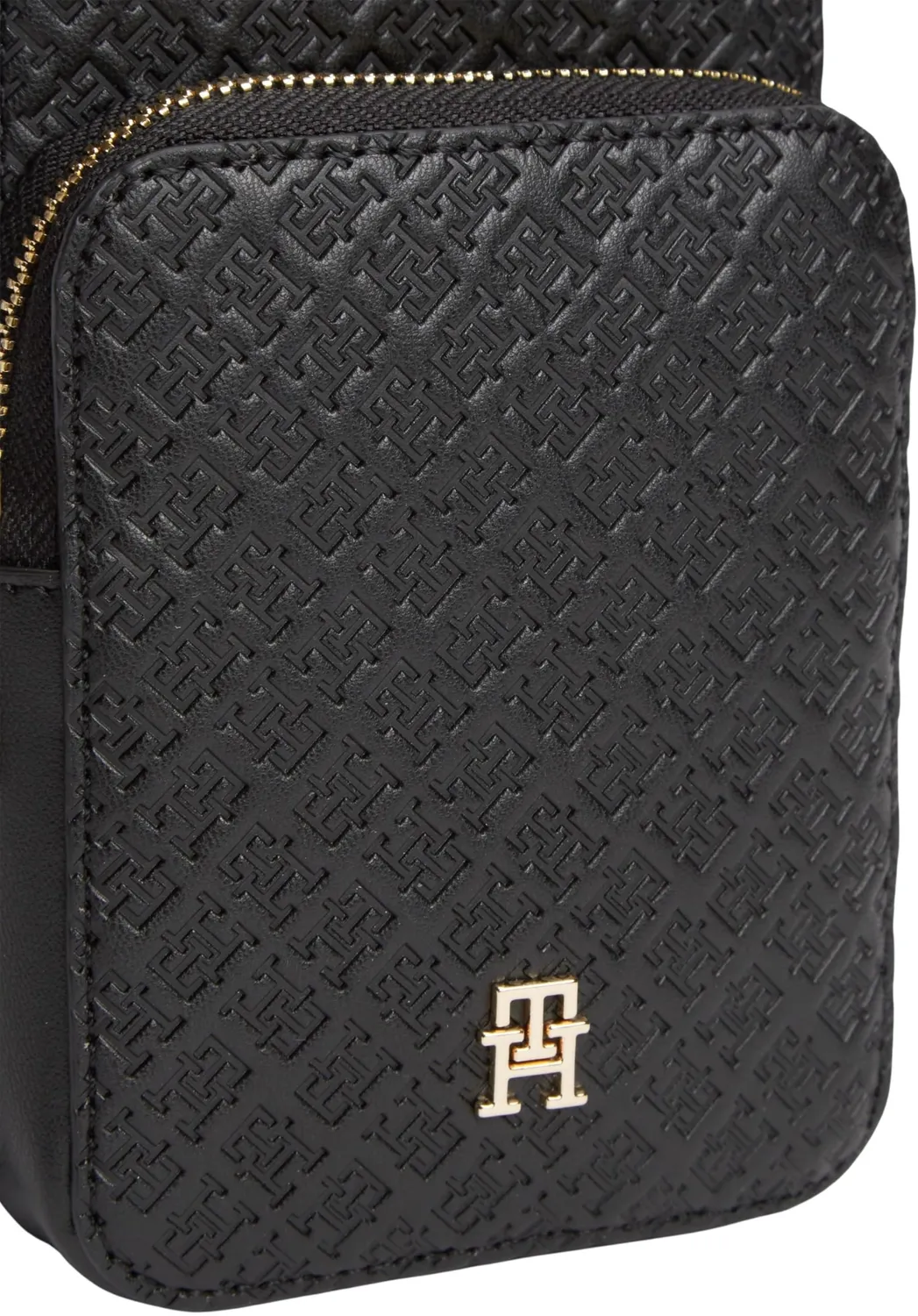 Tommy Hilfiger Icon Phone Pouch Mono AW0AW18601 nero