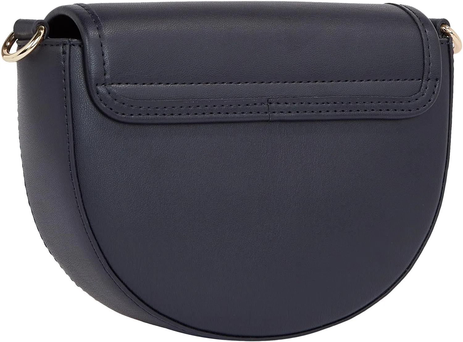 Tommy Hilfiger Saddle Bag Tracolla Donna Piccola Nera