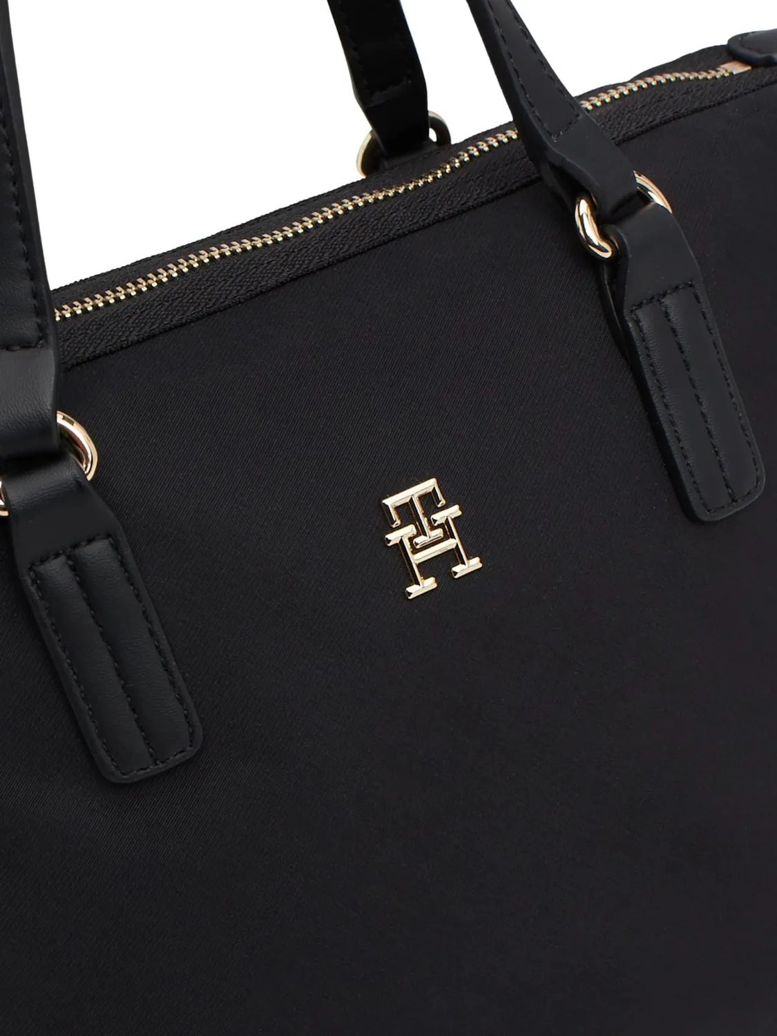 Tommy Hilfiger Poppy Small Tote Bag Piccola Nera