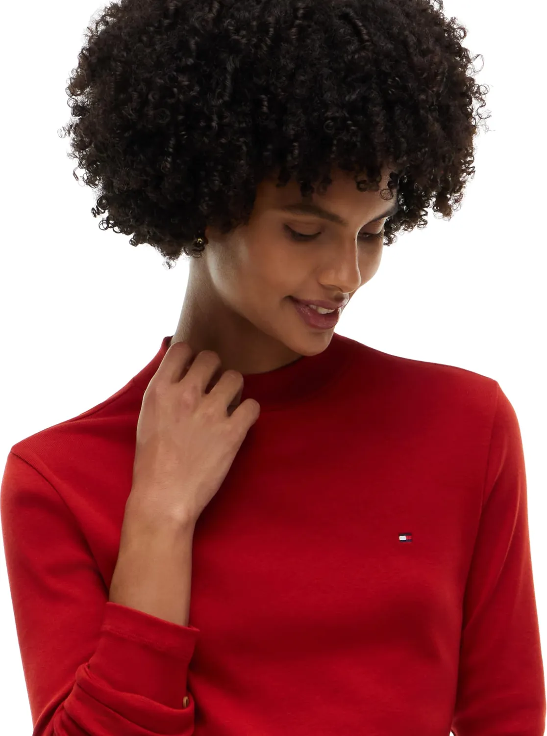 Tommy Hilfiger Slim Cody WW0WW47307 maglia donna L maniche lunghe