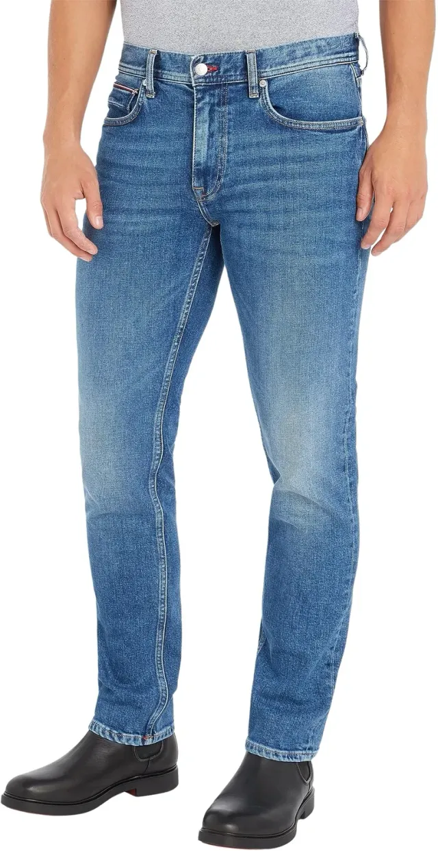 Tommy Hilfiger Jeans Uomo 32W 34L Denim Elasticizzato