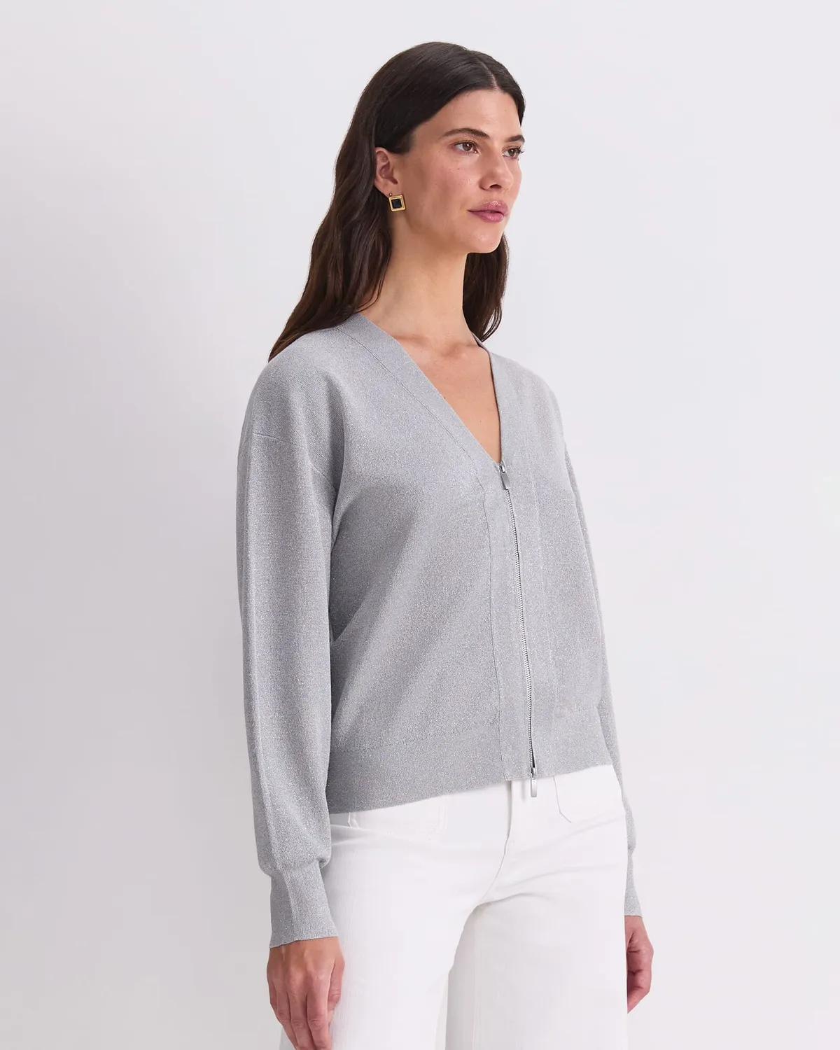 Sportscraft Sparkling Bomber maglione donna con zip