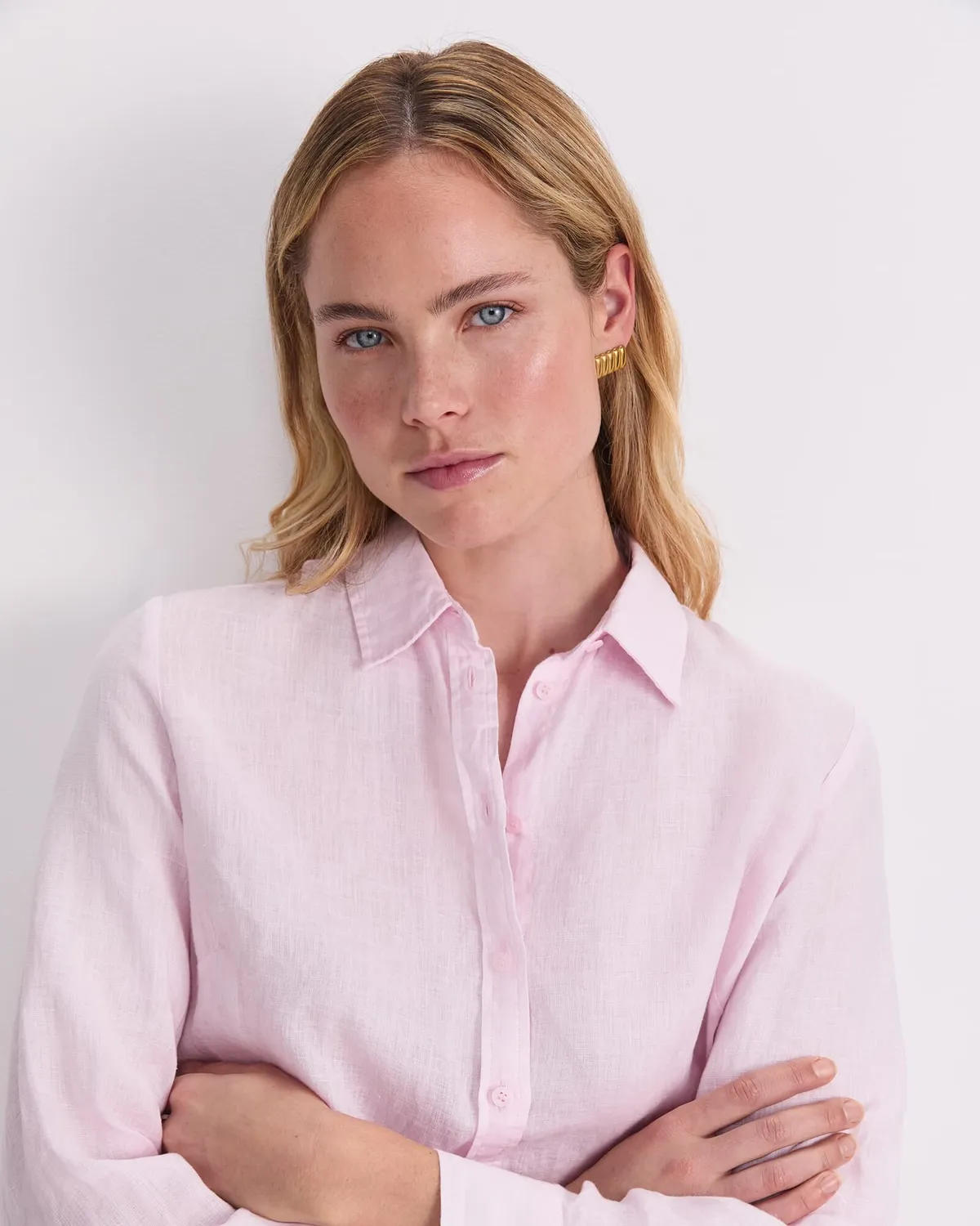 Sportscraft Dahlia camicia lino donna manica lunga