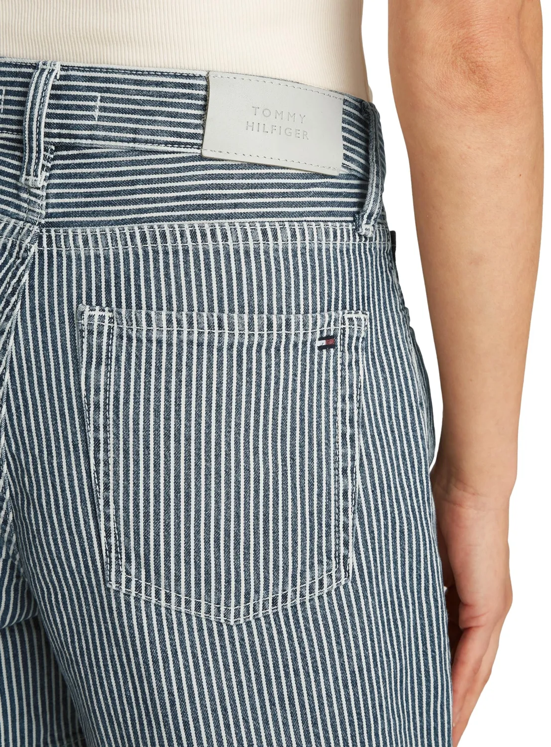 Tommy Hilfiger Jaz Mini shorts jeans vita alta 29W