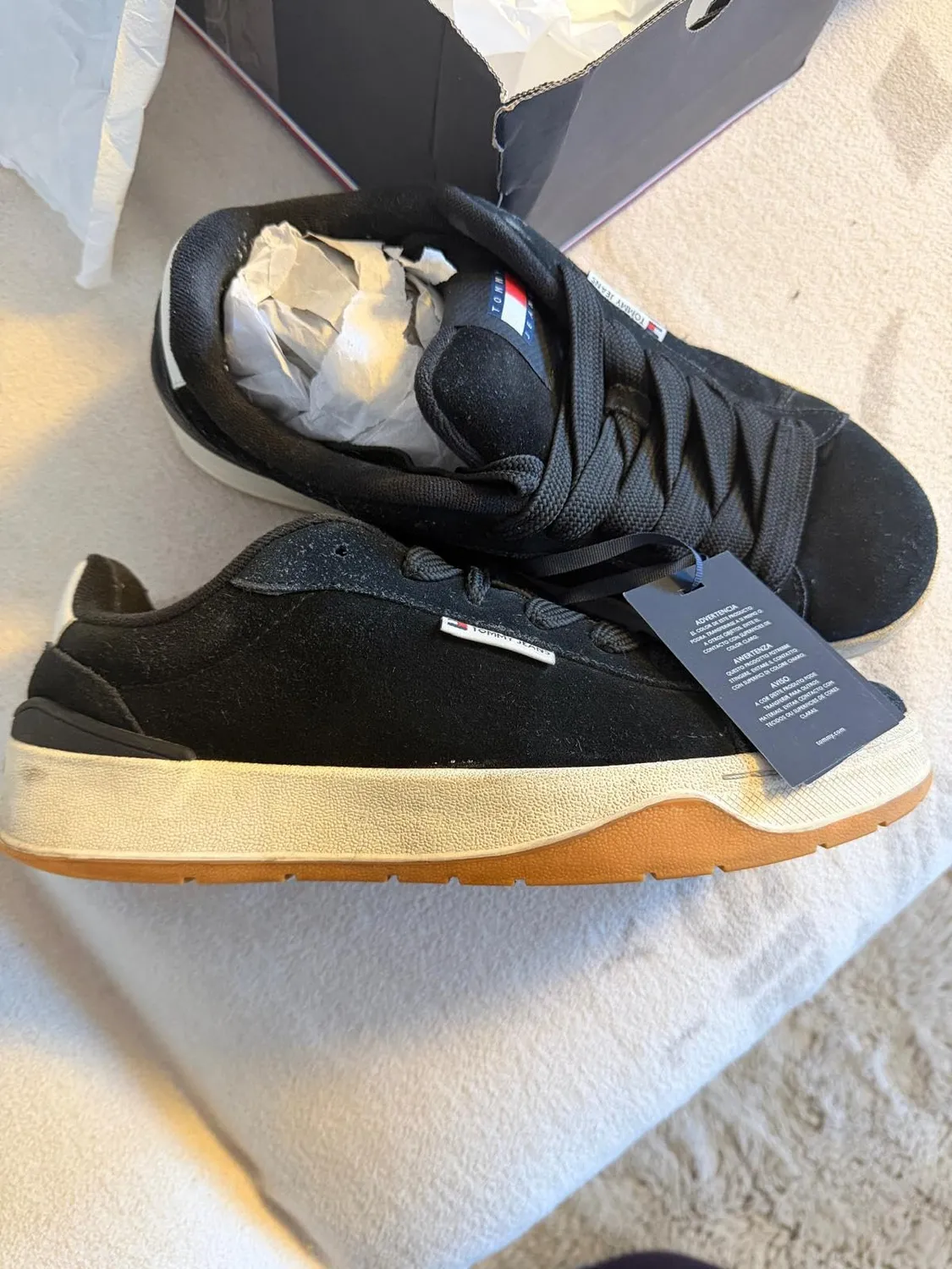 Tommy Hilfiger Light Hybrid FM0FM05788 sneakers 43 camoscio