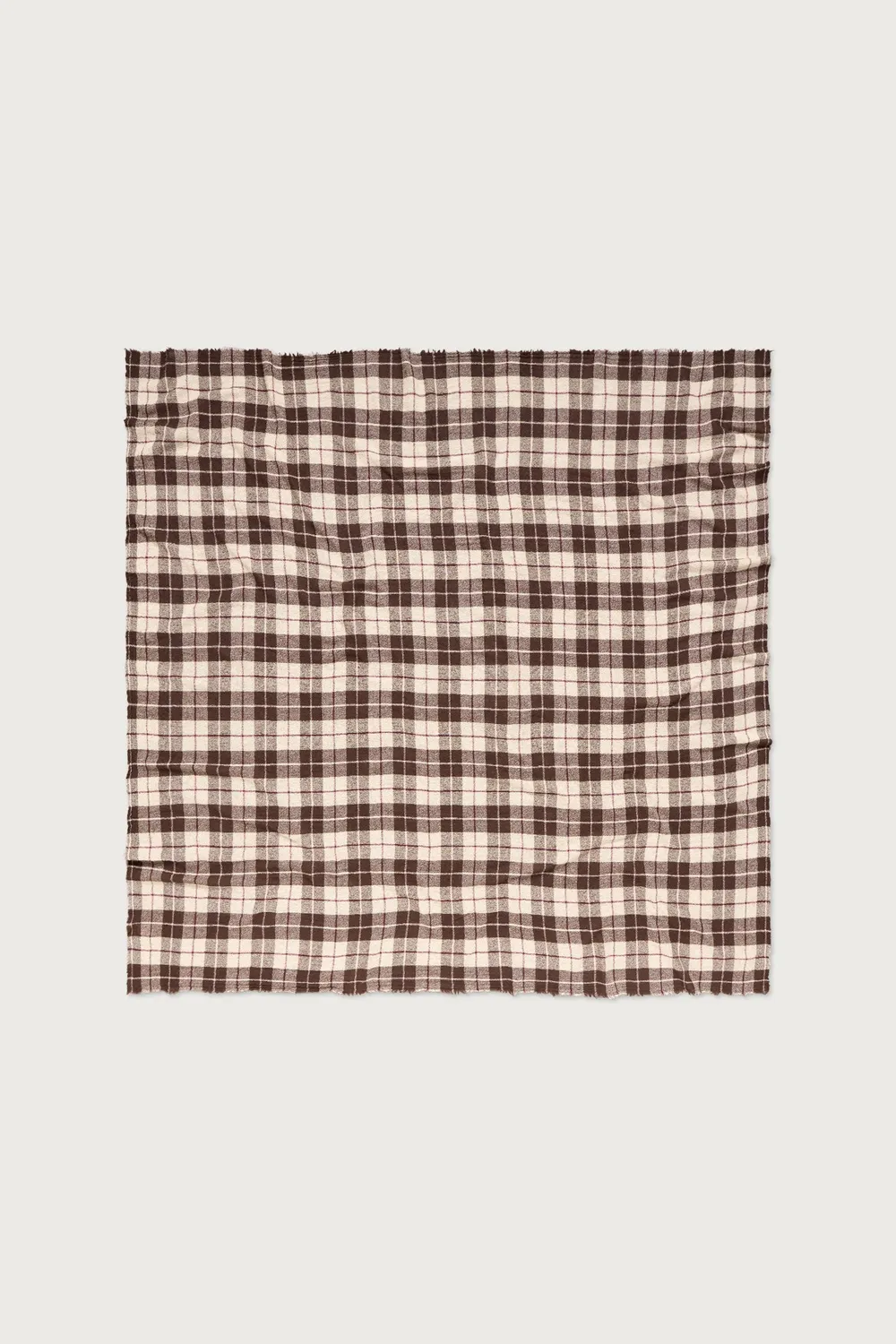 Massimo Alba Jessie sciarpa cashmere quadri brown