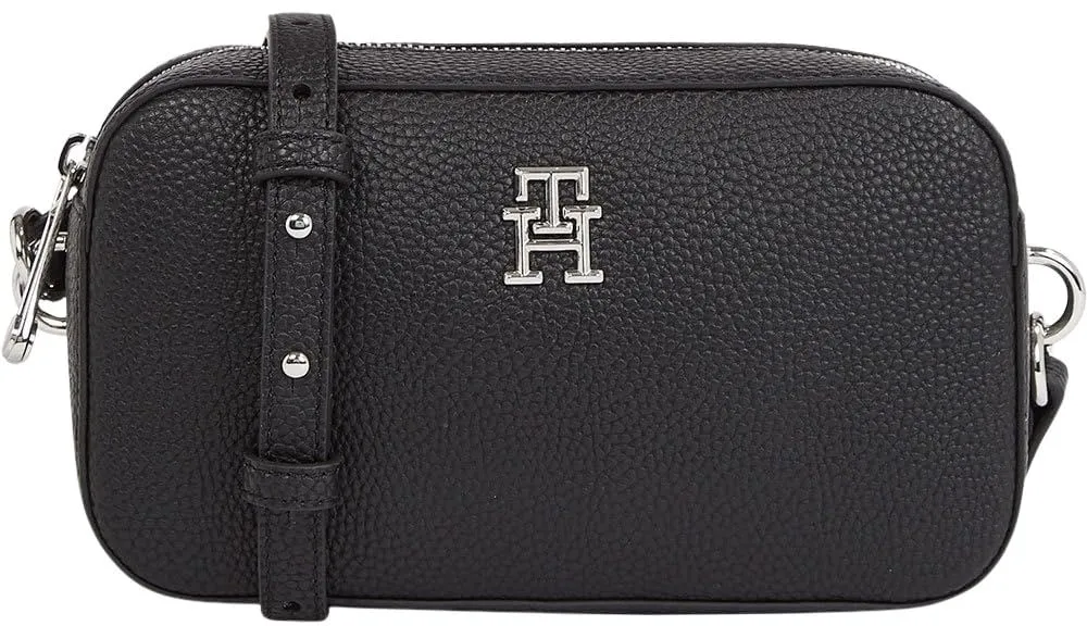 Tommy Hilfiger Emblem Camera Bag borsa tracolla blu piccola