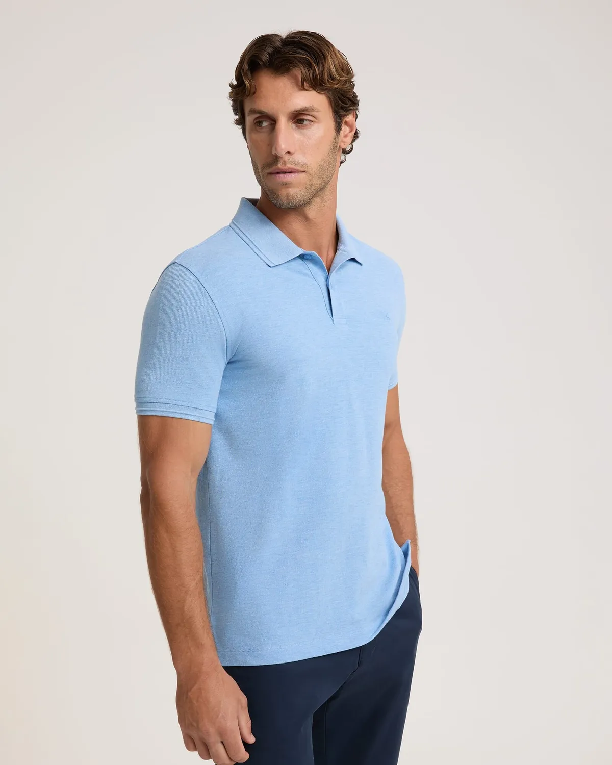 Sportscraft SC Melange polo piqué cotone taschino