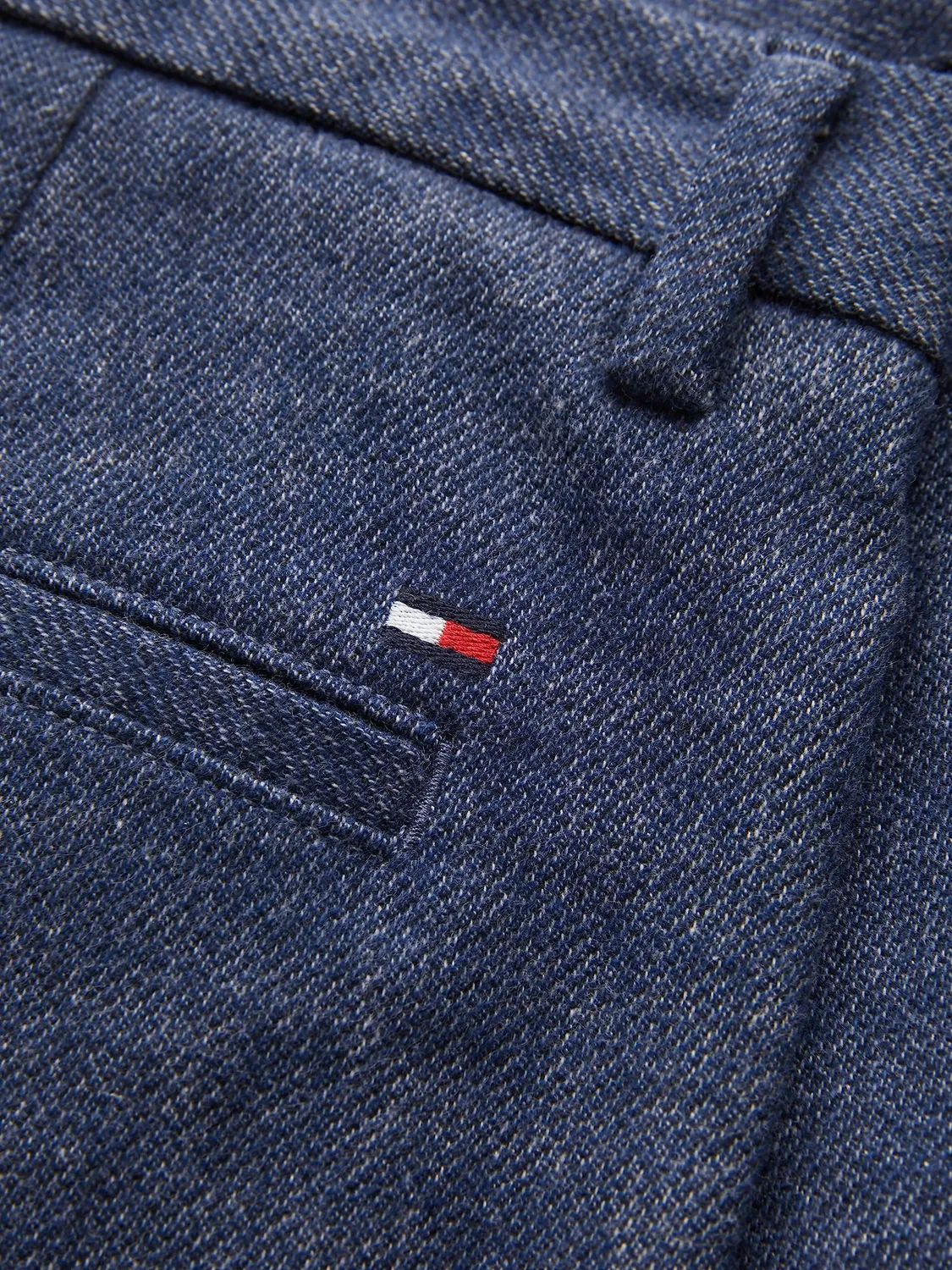 Tommy Hilfiger Bleecker pantaloni stoffa elasticizzati grigio