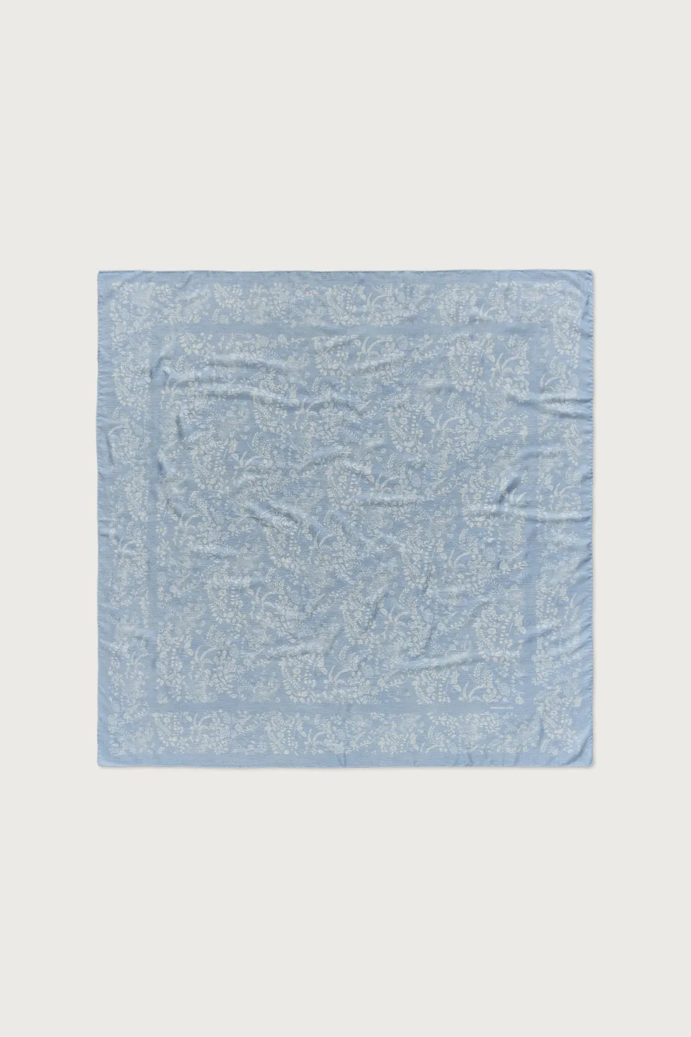 Massimo Alba Stole stola cashmere seta azzurra