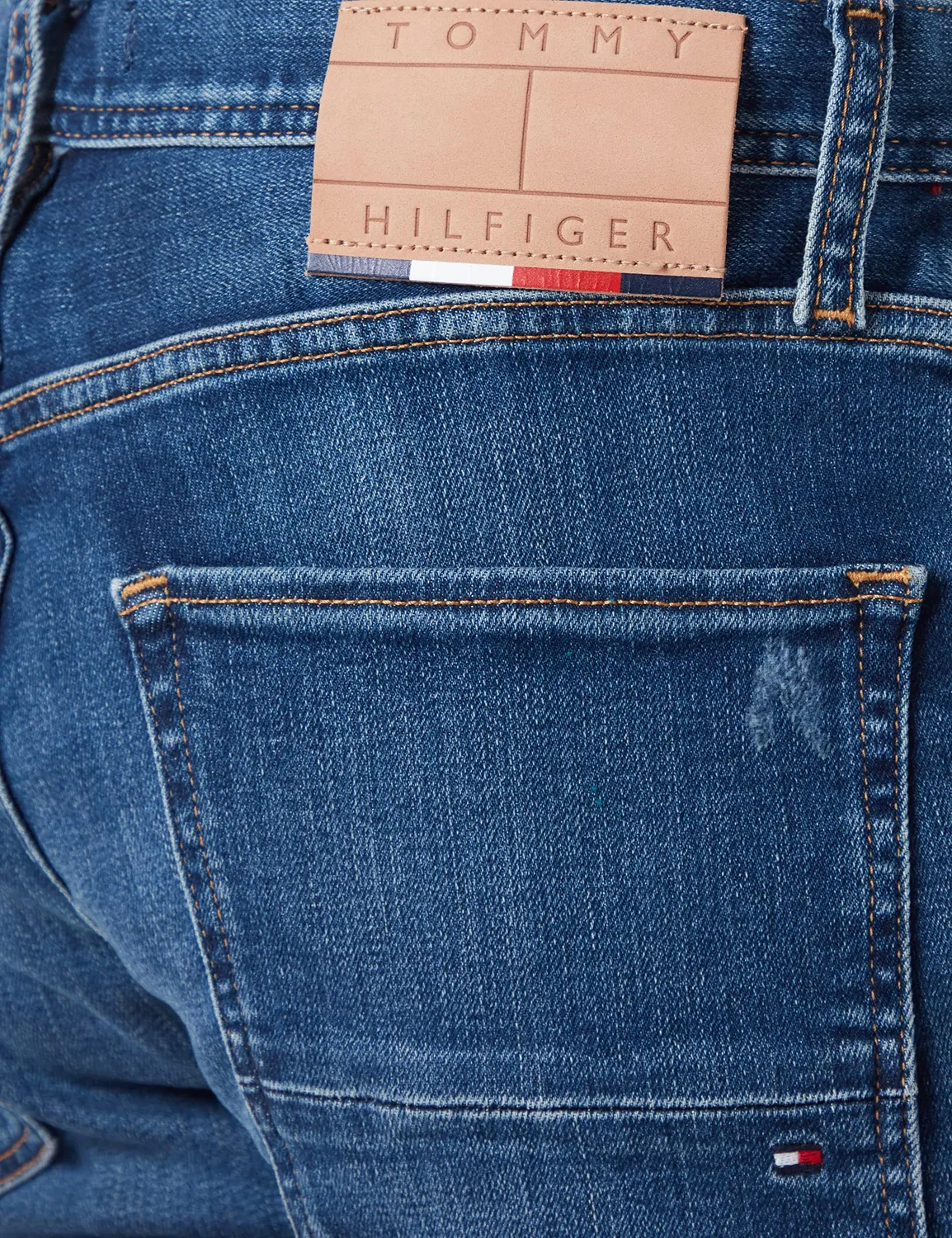 Tommy Hilfiger Straight Denton Pstr 4yrs Repair MW0MW26485 jeans uomo