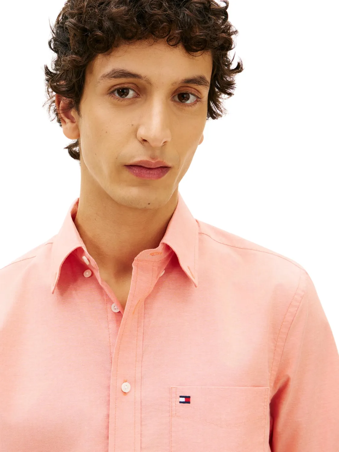 Tommy Hilfiger Light Oxford MW0MW42287 Camicia uomo cotone