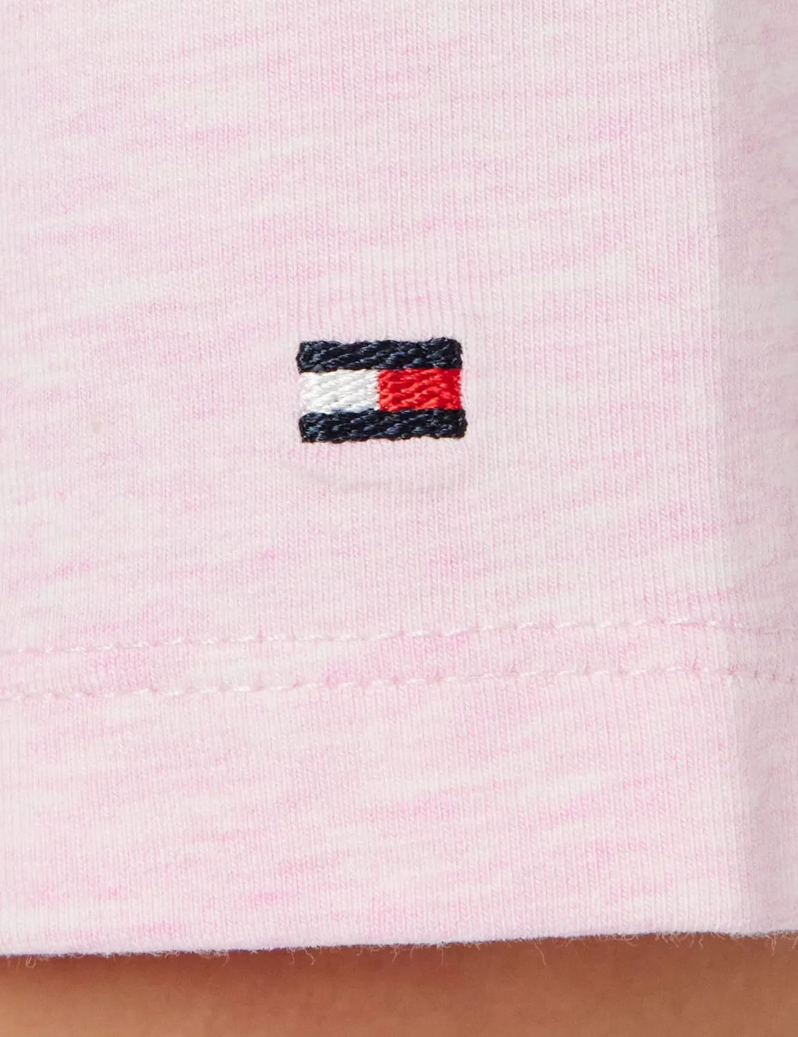 Tommy Hilfiger Reg NYC Roundall Top Donna Manica Corta Girocollo