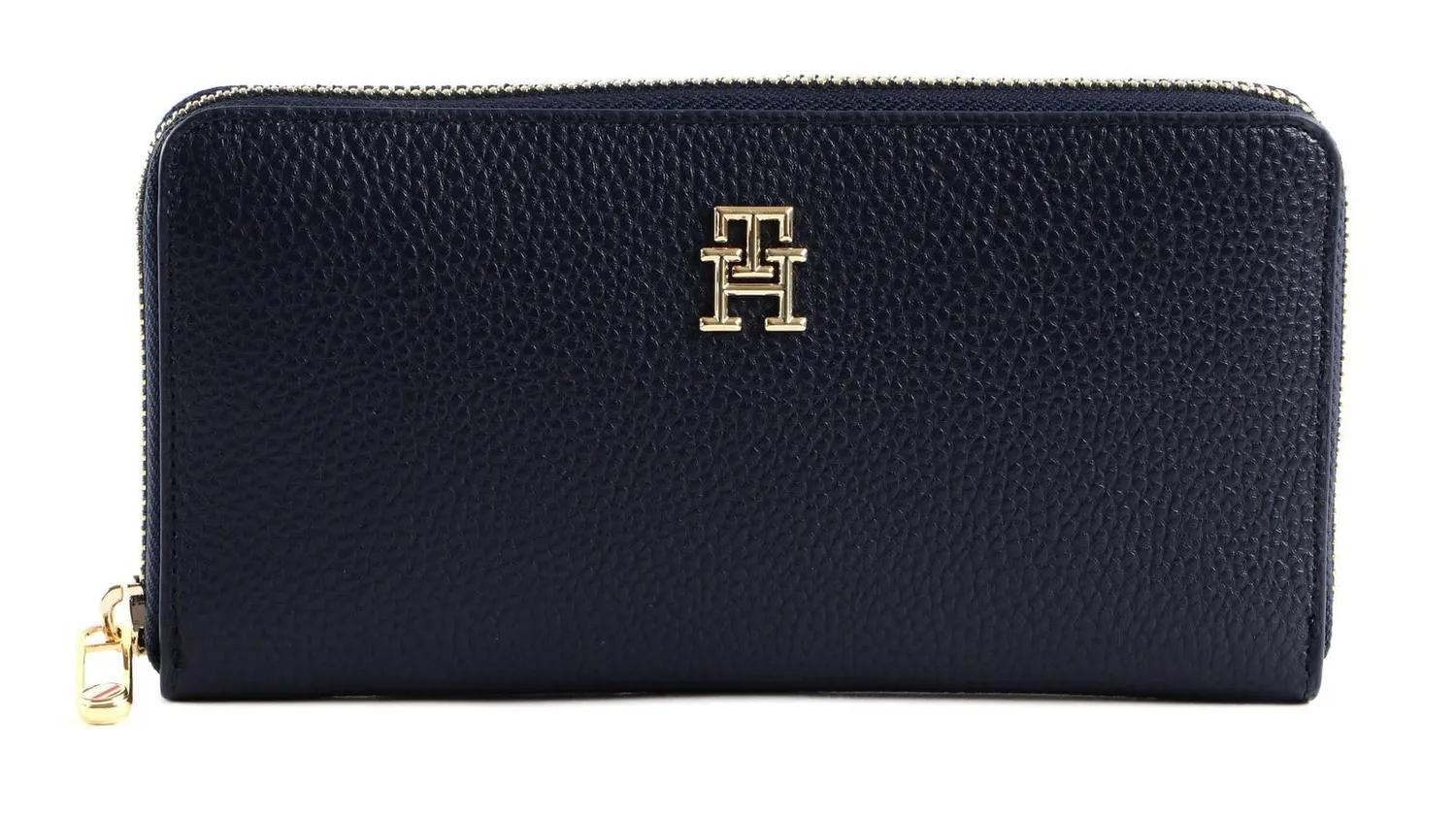 Tommy Hilfiger TH Emblem Large portafoglio donna blu