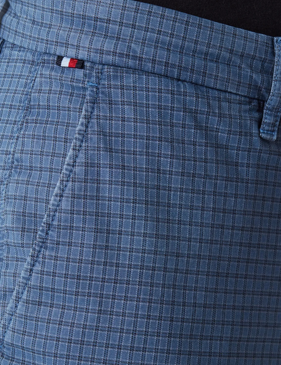 Tommy Hilfiger Denton chino straight uomo blu Aegean Sea